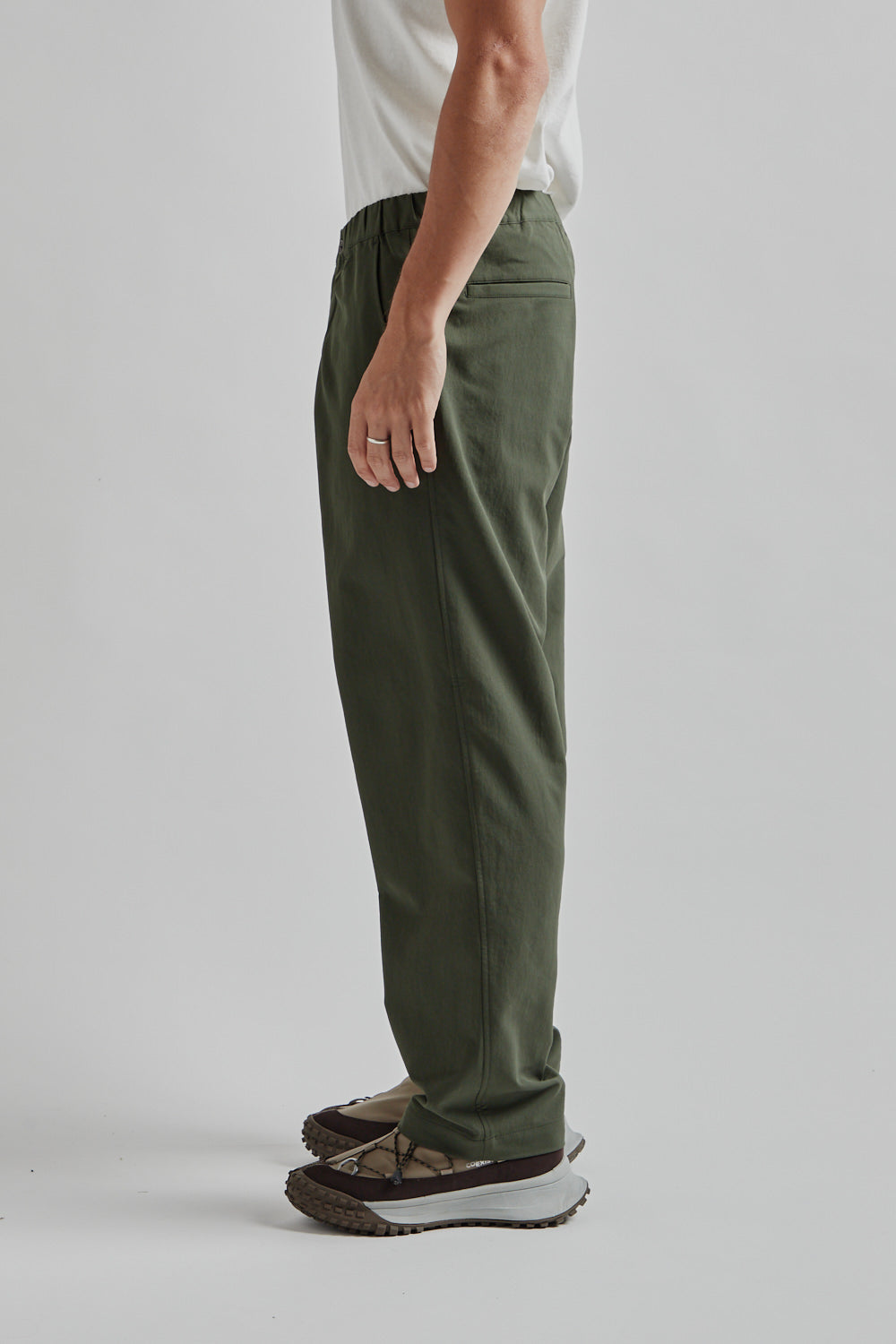 Namamica ALPHADRY Wide Easy Pants Olive 05