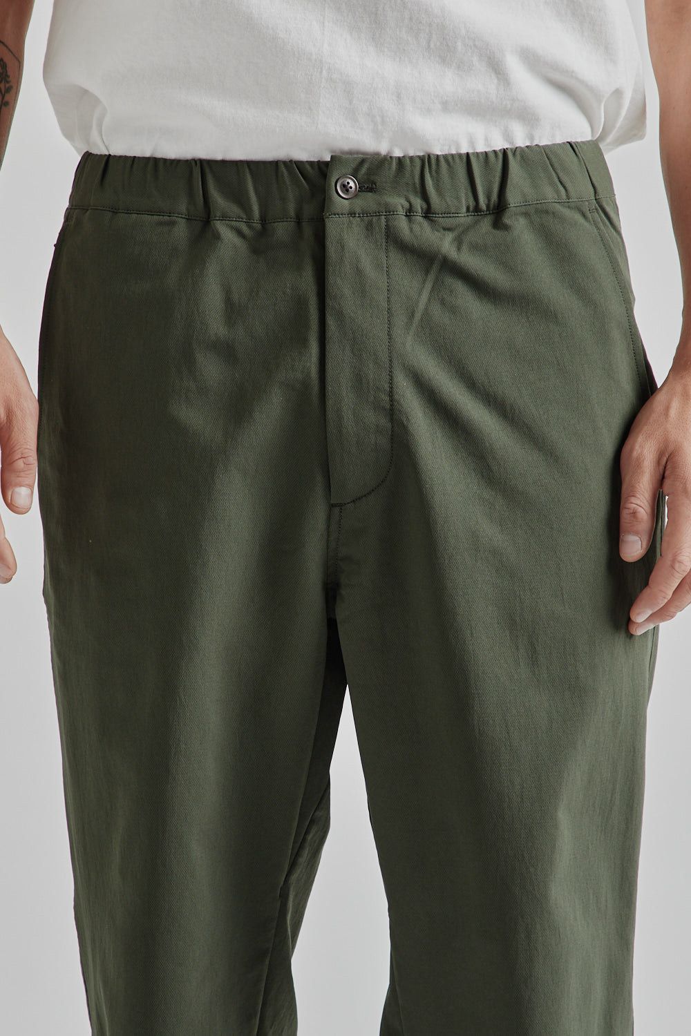 Namamica ALPHADRY Wide Easy Pants Olive 08