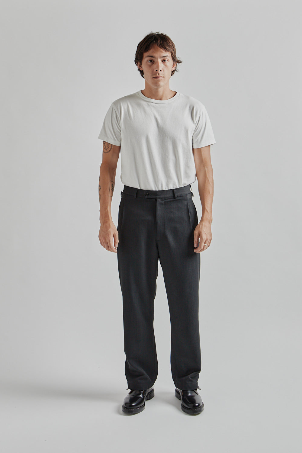 Nanamica Cavalry Twill Club Pants - Heather Gray | Wallace