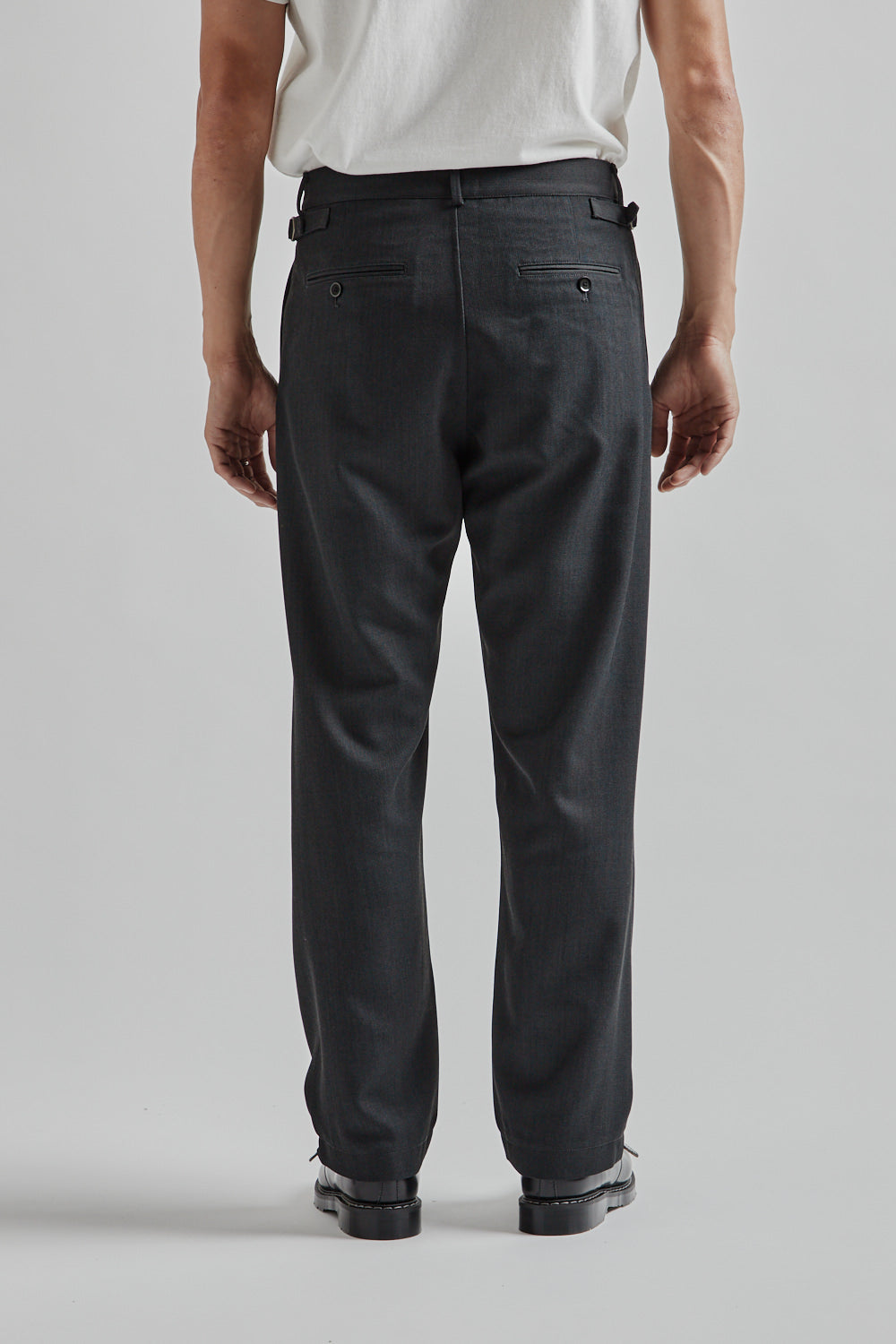 Nanamica Cavalry Twill Club Pants - Heather Gray | Wallace