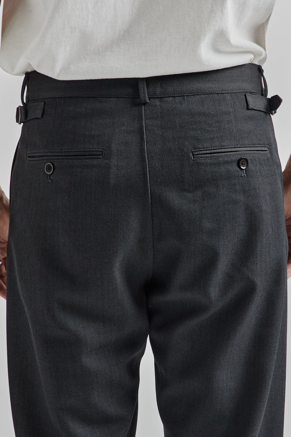 Nanamica Cavalry Twill Club Pants - Heather Gray | Wallace