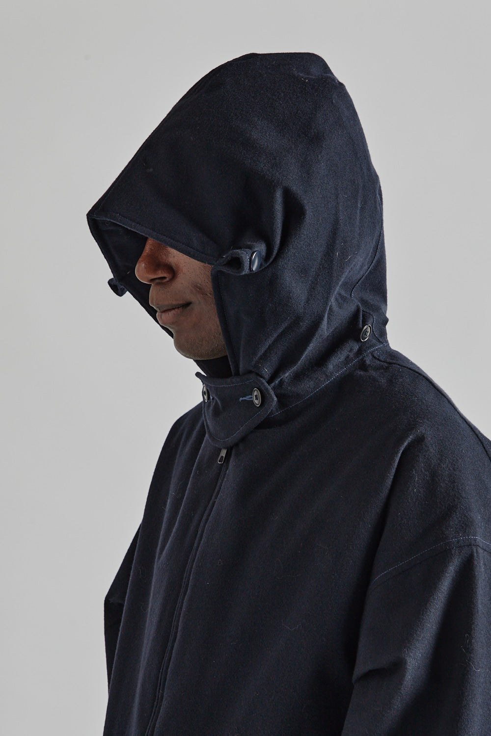 Nanamica Wool GORE-TEX Cadet Coat Down Liner - Navy | Wallace