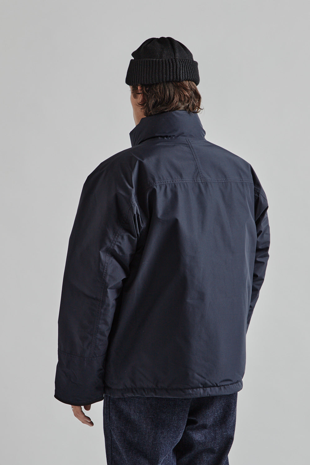 Nanamica Gore-Tex Short Down Jacket - Navy | Wallace Mercantile Shop