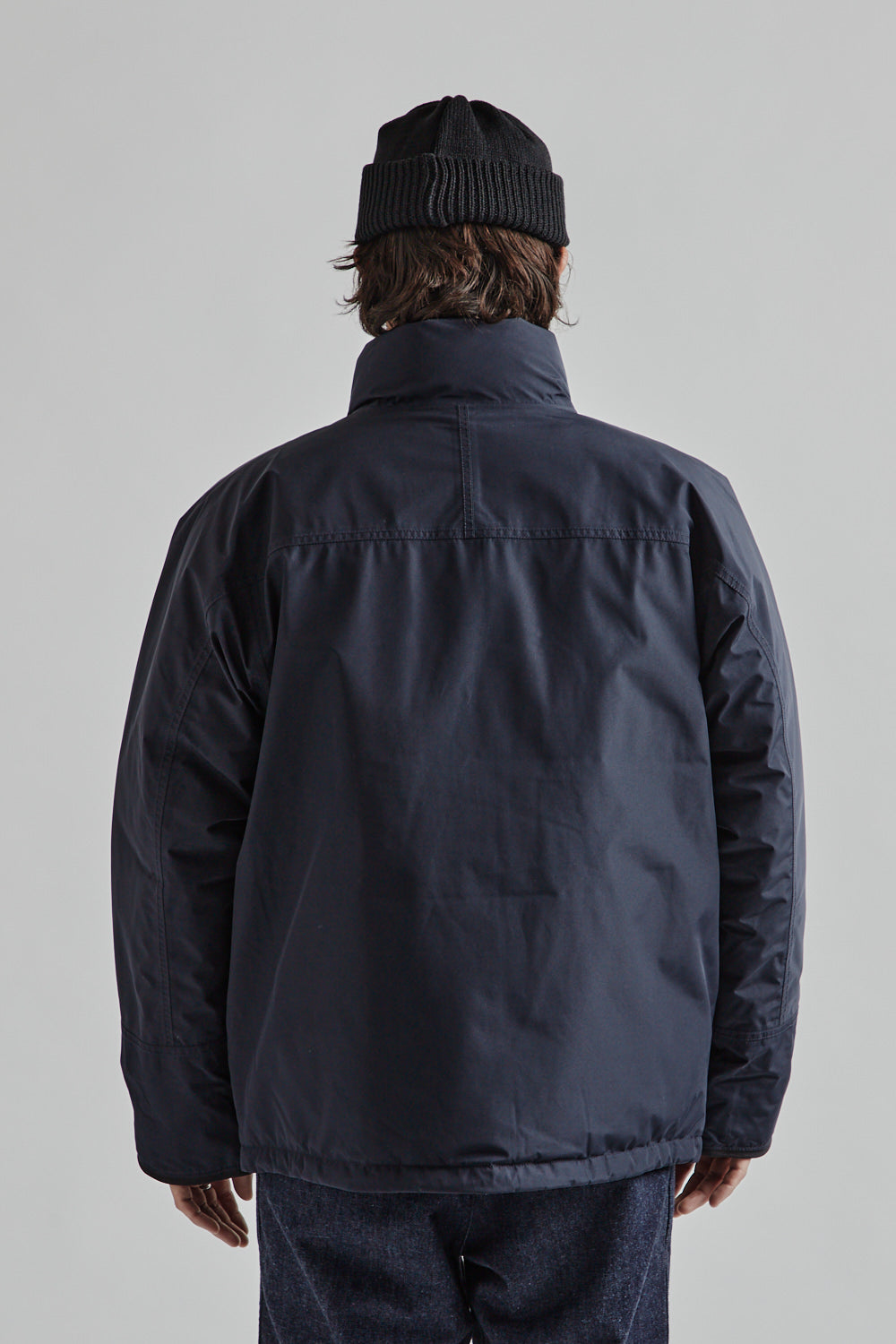 Namamica Gore Tex Short Down Jacket Navy 05