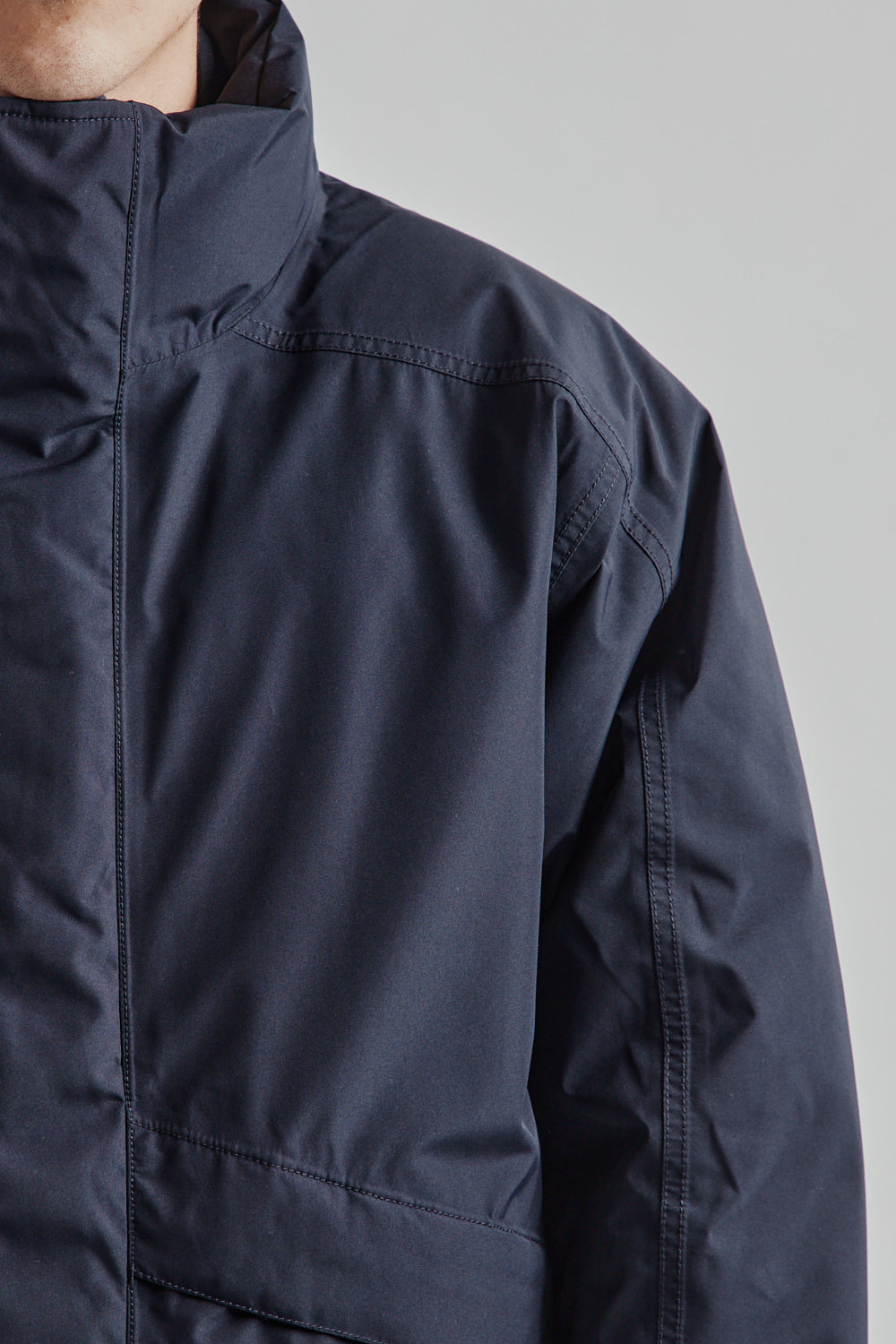 Namamica Gore Tex Short Down Jacket Navy 07