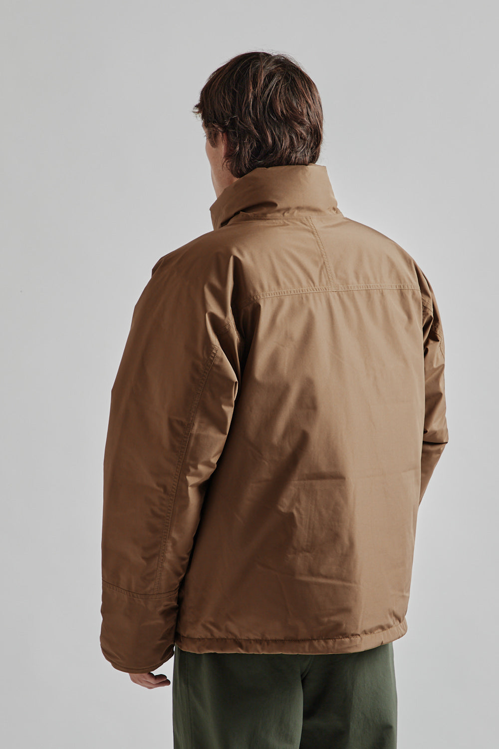 Namamica Gore Tex Short Down Jacket Wet Sand 04
