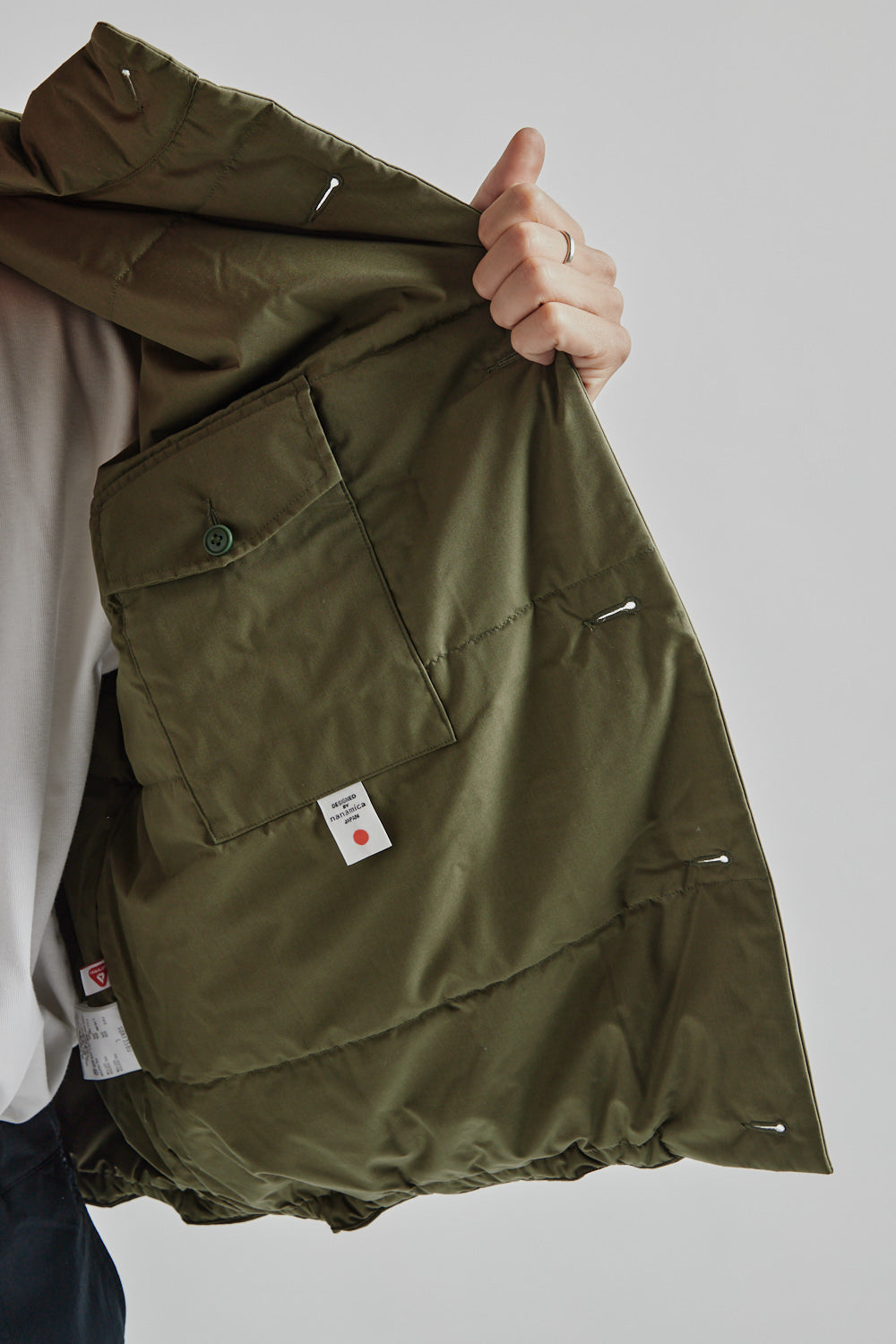 Namamica Insulation Vest Olive 012