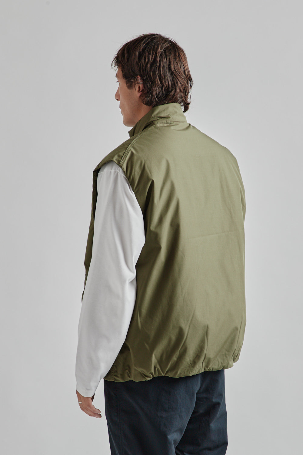 Namamica Insulation Vest Olive 04