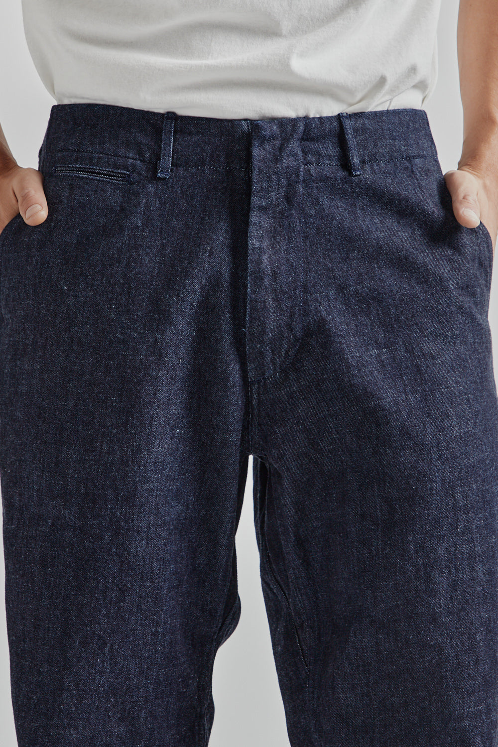 Namamica Wide Denim Pants Indigo 06