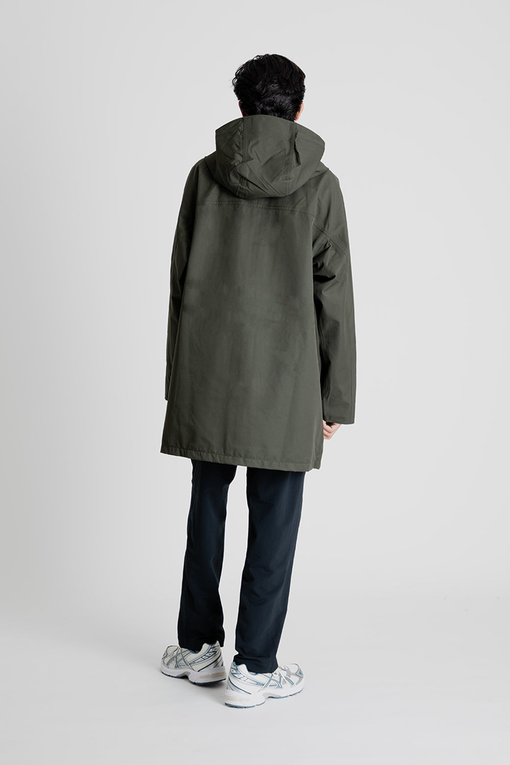 Nanamica 2L GORE-TEX Hooded Coat in Khaki