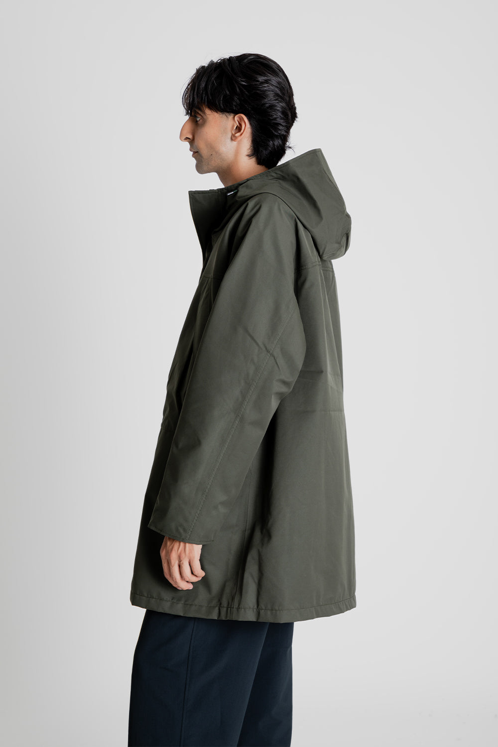 Nanamica 2L GORE-TEX Hooded Coat in Khaki