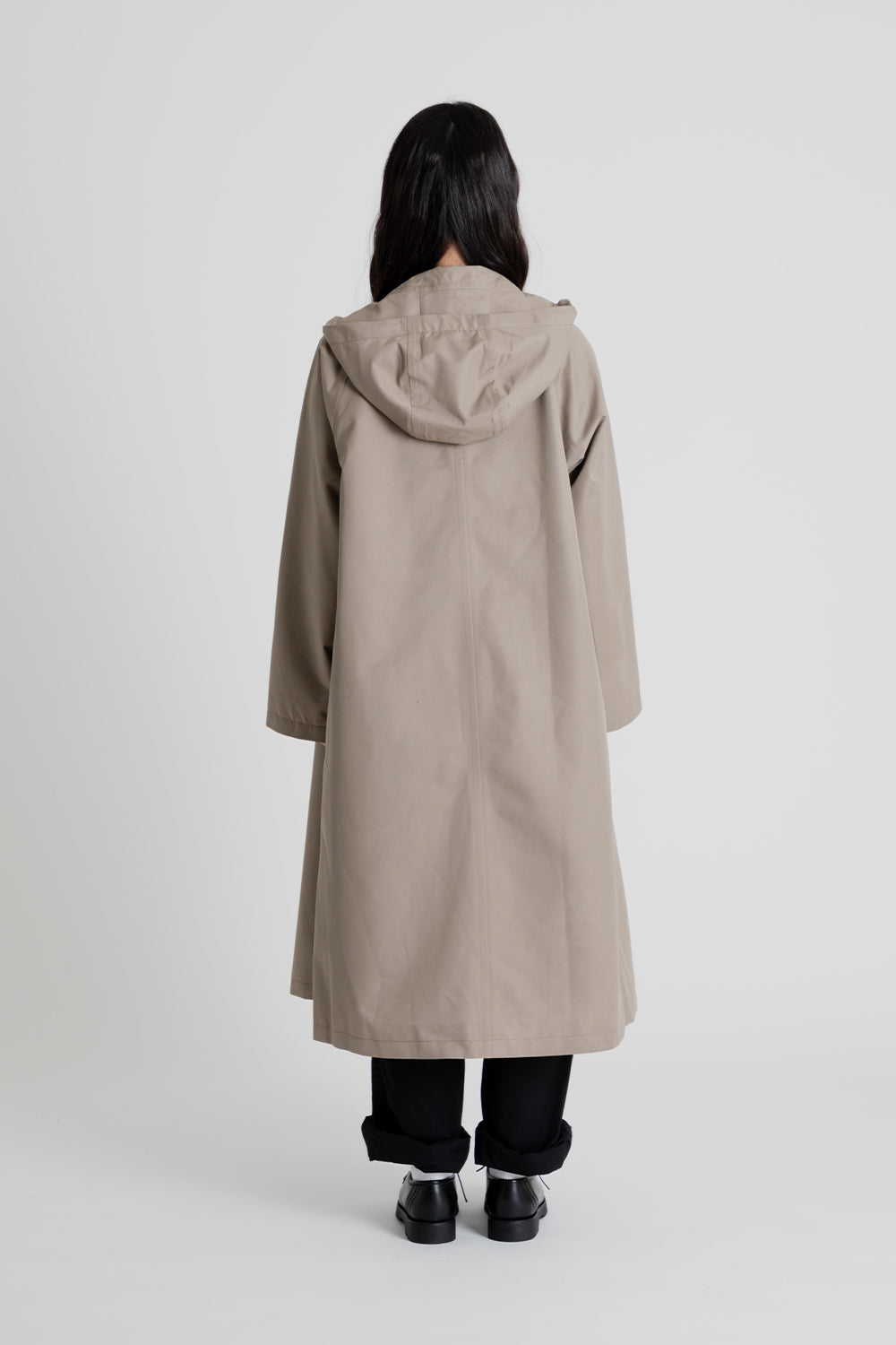 Nanamica 2L GORE-TEX Hooded Coat in Beige