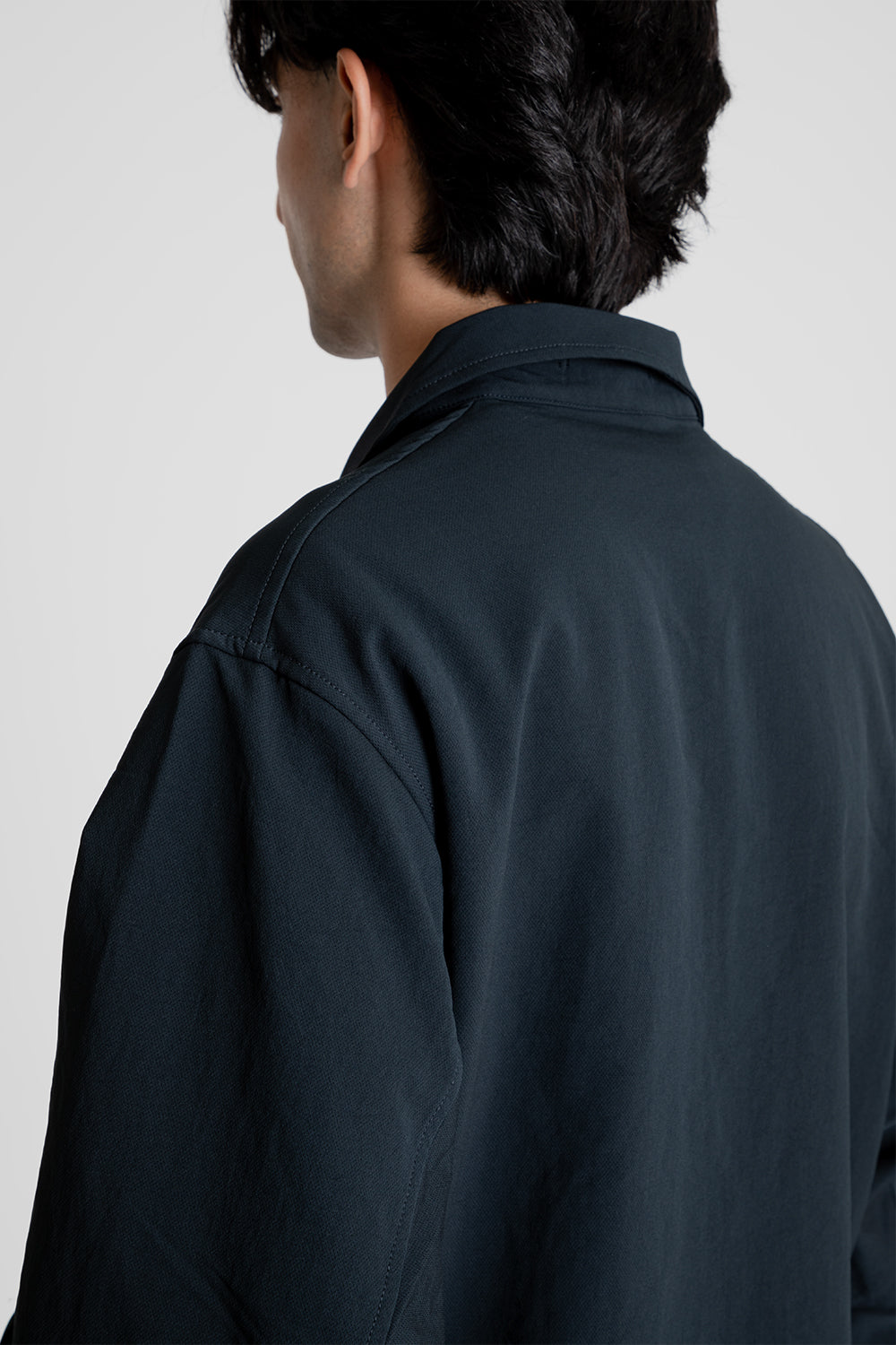 Nanamica ALPHADRY Crew Jacket - Black | Wallace Mercantile Shop Nanamica ALPHADRY Crew Jacket - Black | Wallace Mercantile Shop