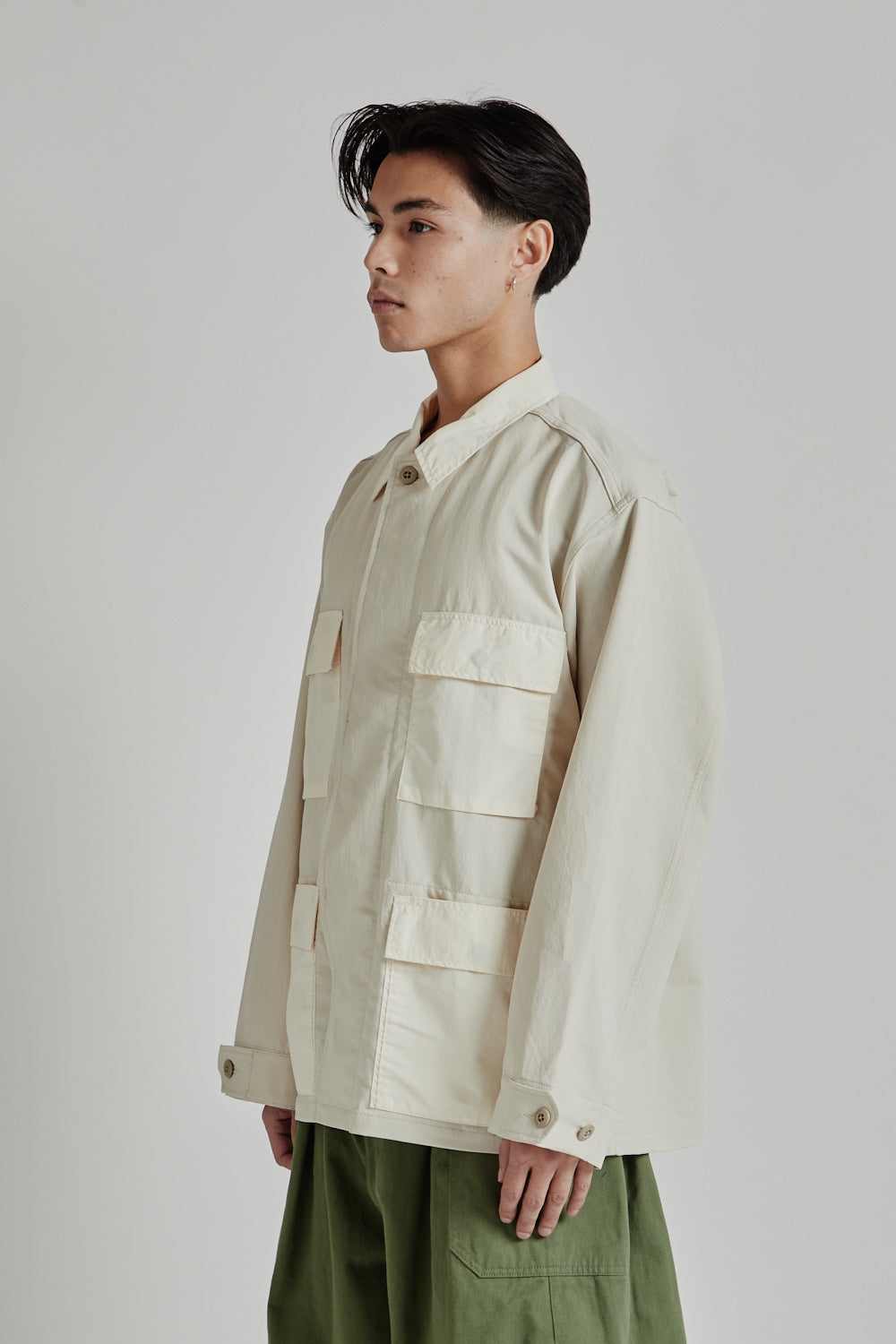 Nanamica Alphadry Utility Jacket Dry Sand 19