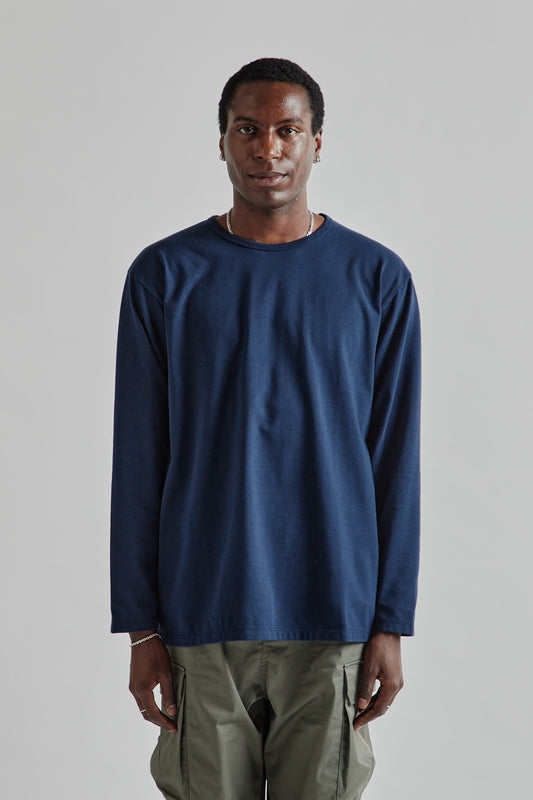 Nanamica COOLMAX Jersey LS Tee Navy 2