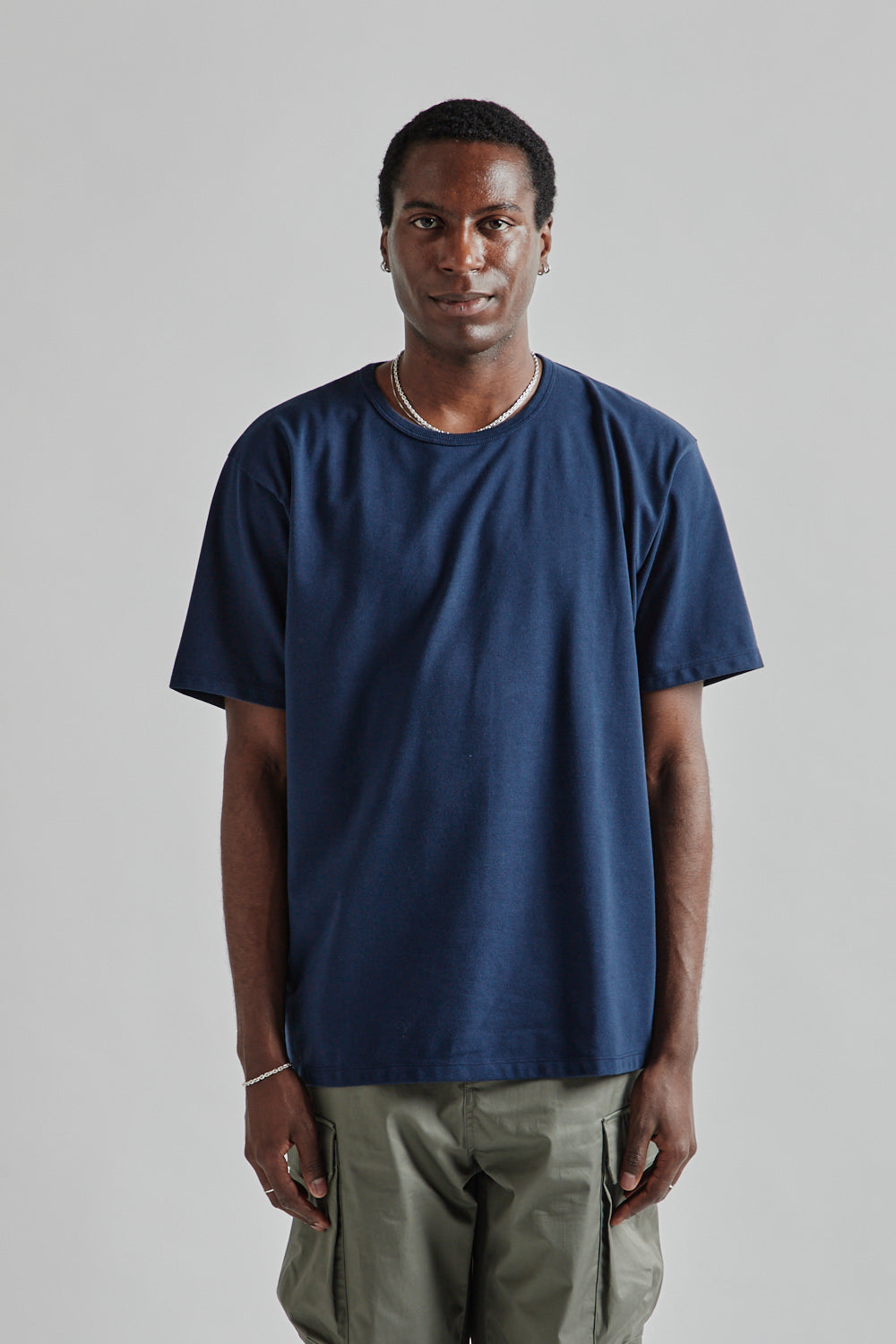 Nanamica COOLMAX Jersey Tee Navy 2