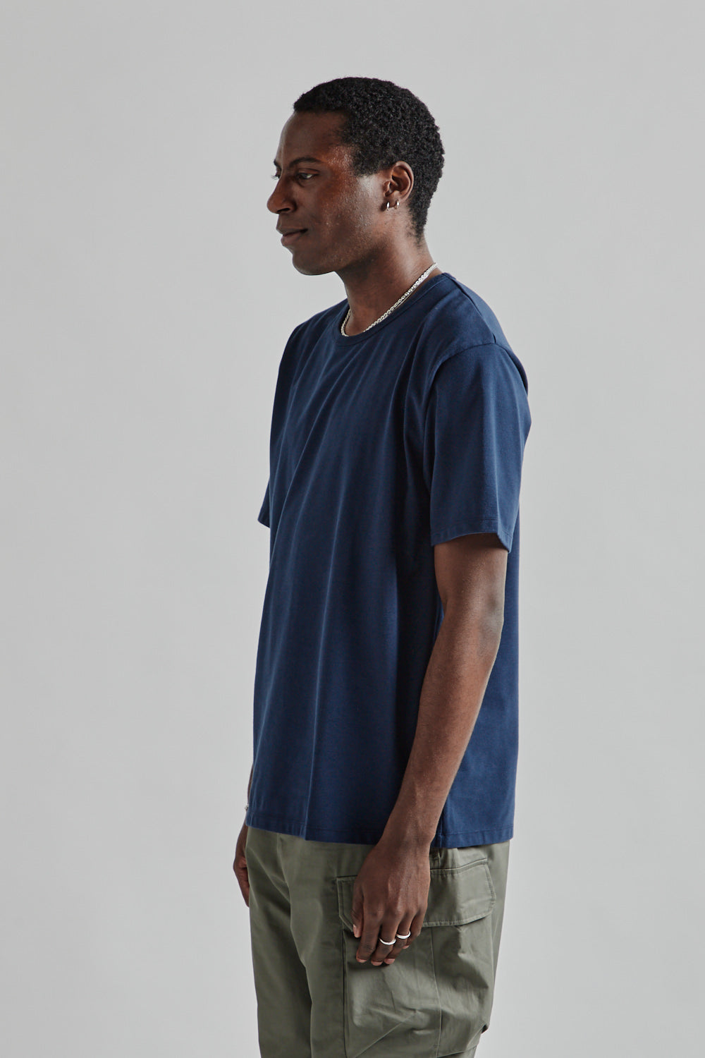 Nanamica COOLMAX Jersey Tee Navy 3