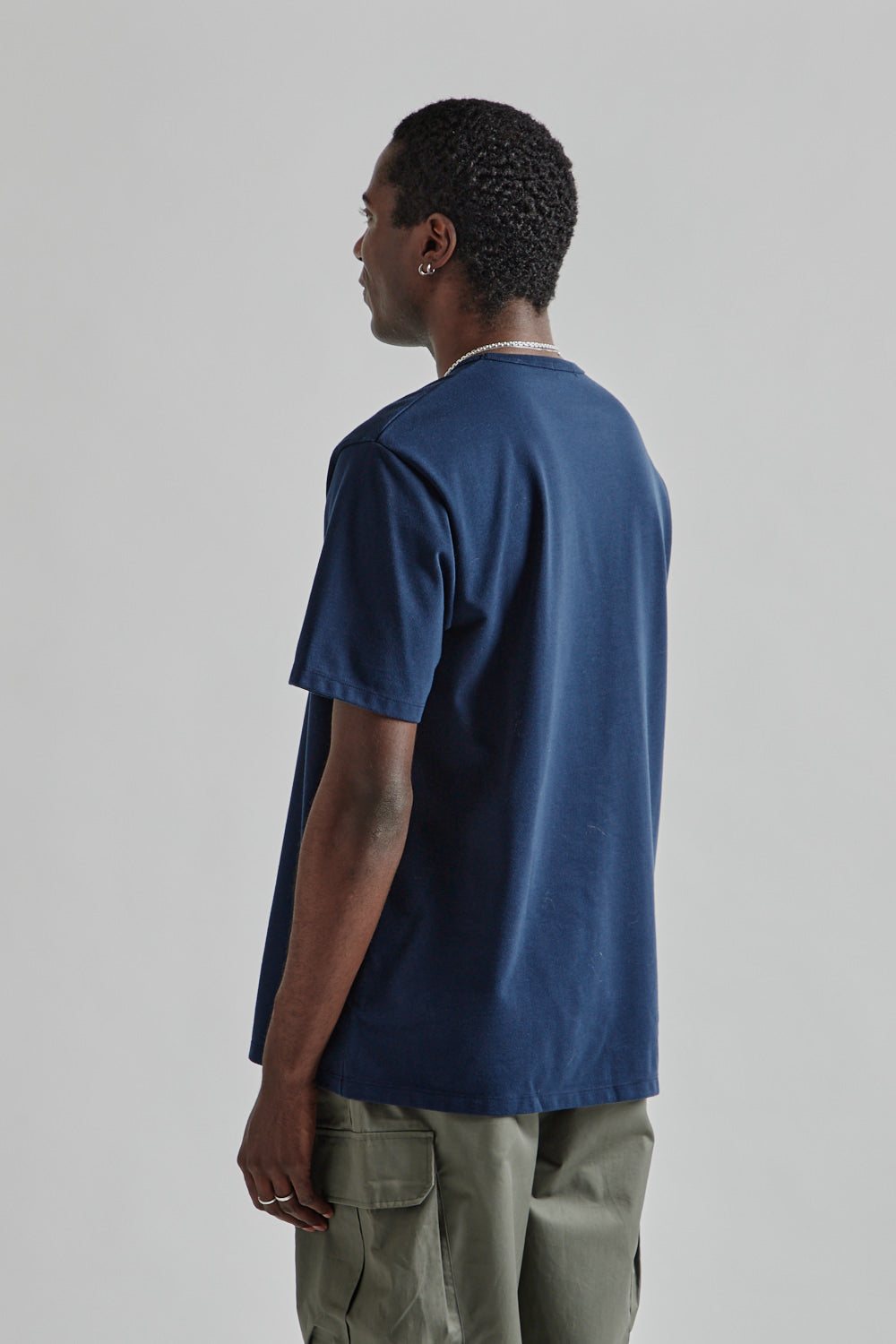 Nanamica COOLMAX Jersey Tee Navy 4