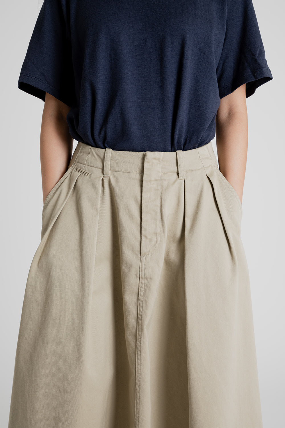 Nanamica Chino Skirt in Khaki