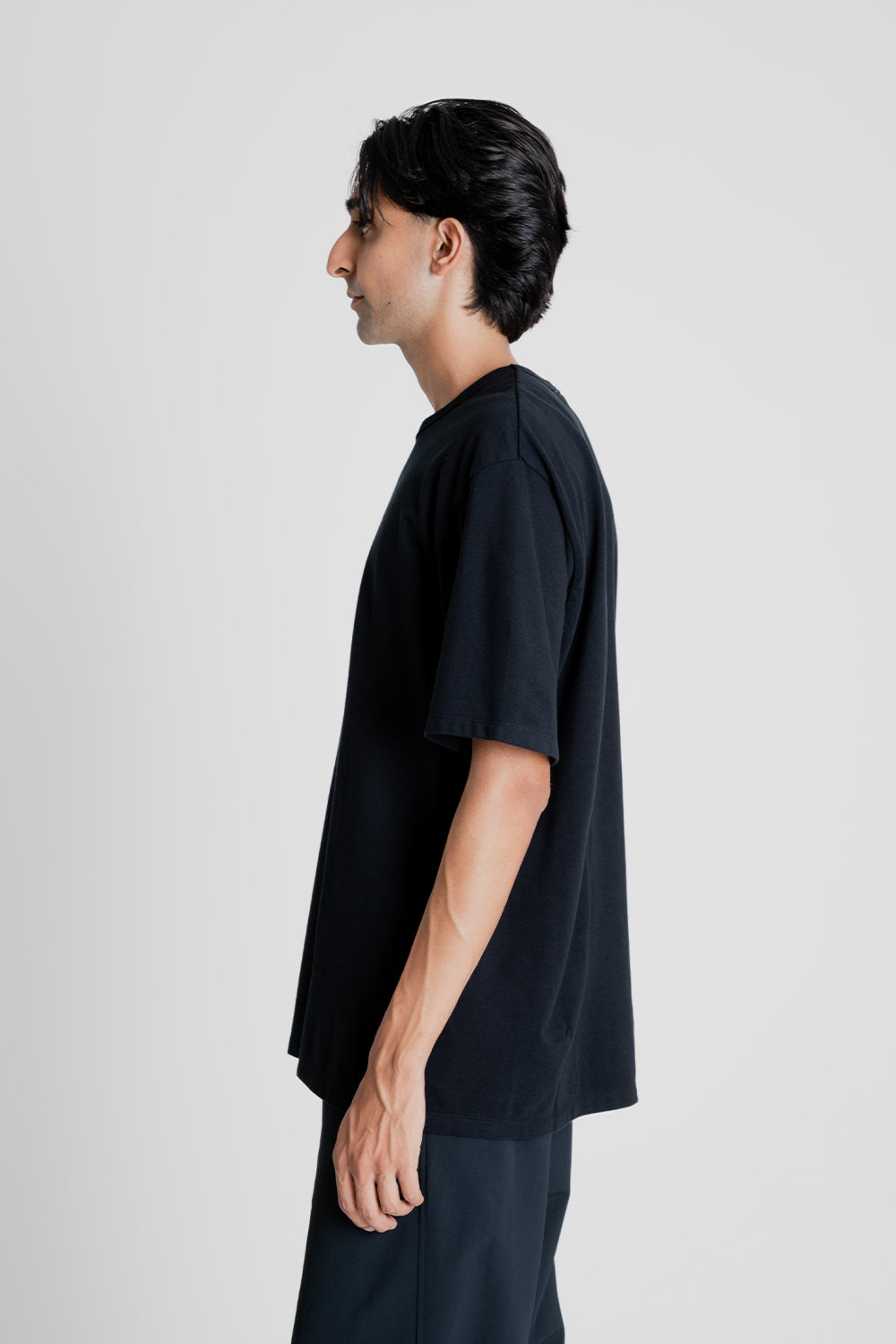 Nanamica COOLMAX Jersey Tee in Black