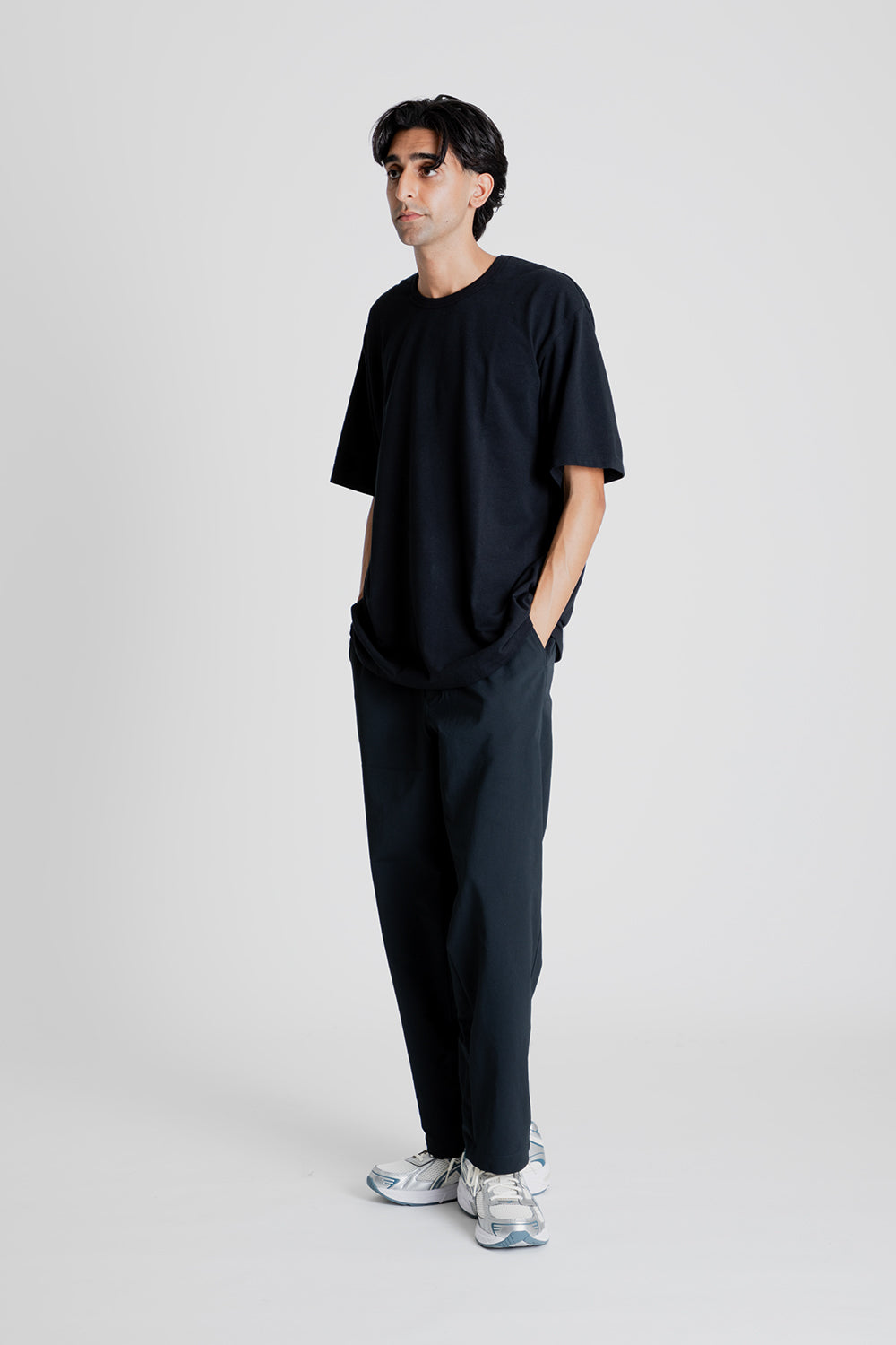 Nanamica COOLMAX Jersey Tee in Black