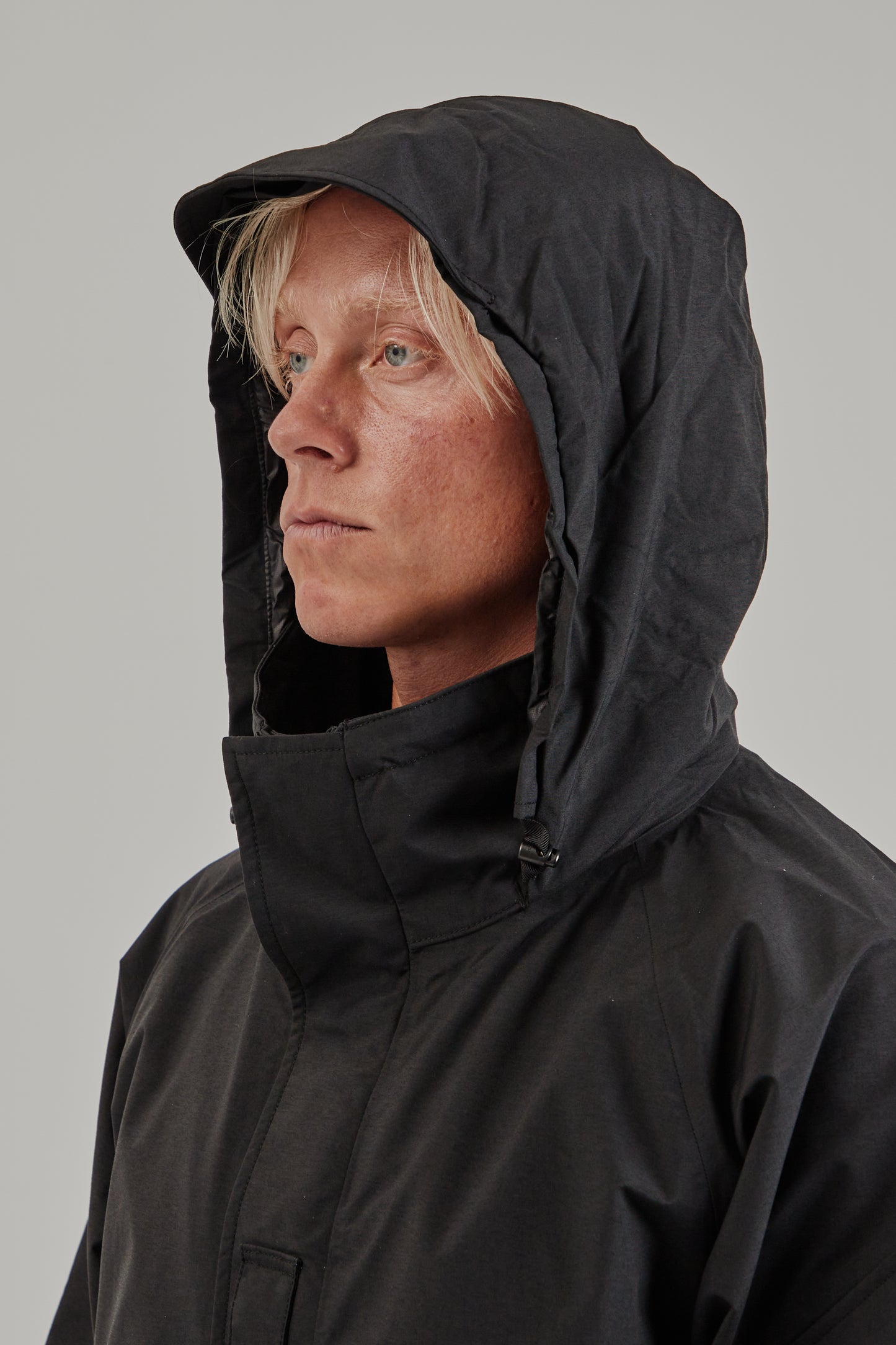 Nanamica FW25 2L Nylon Gore-Tex Cruiser Coat Black 15