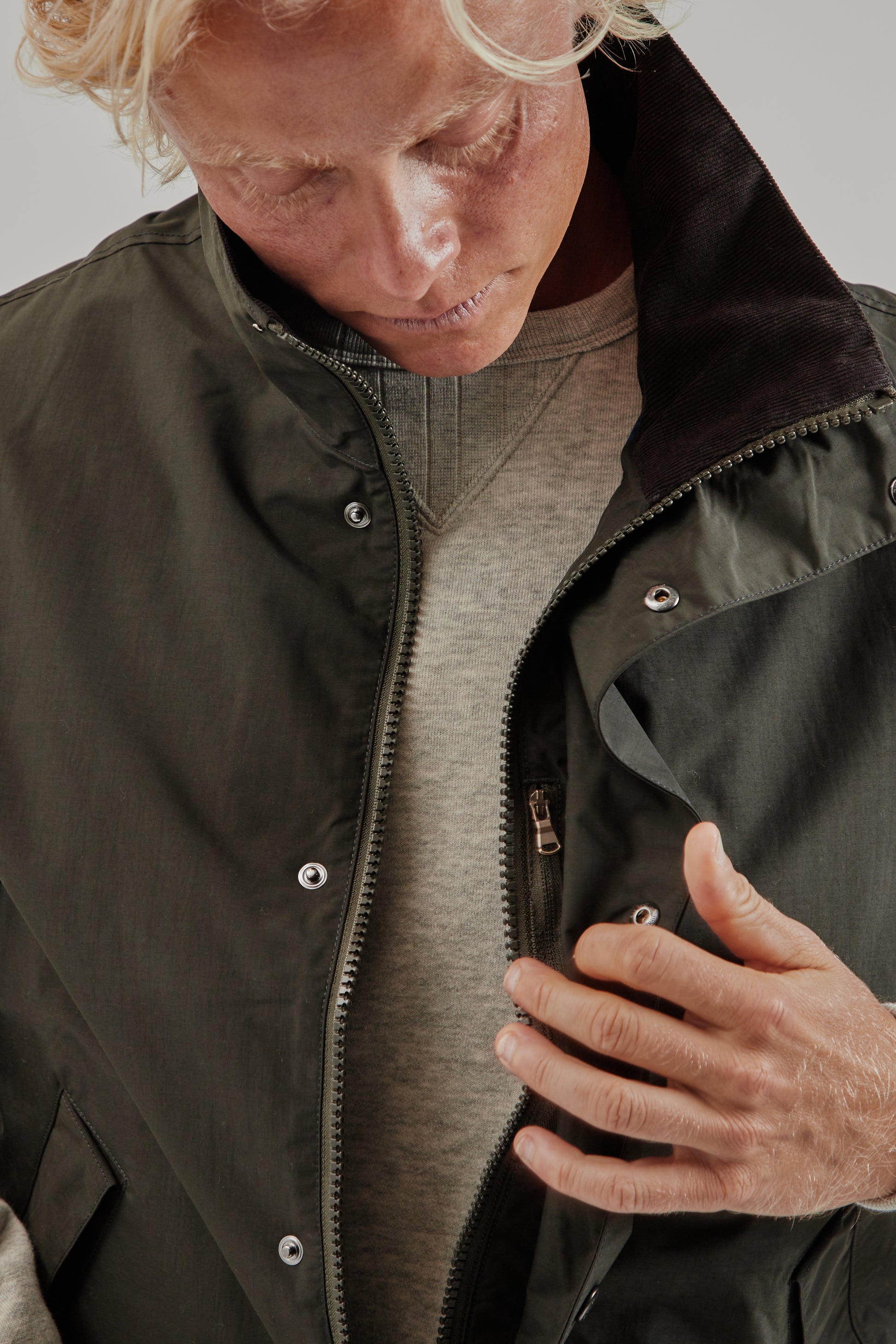 Nanamica FW25 2L PERTEX UNLIMITED Field Vest Dark Olive 10