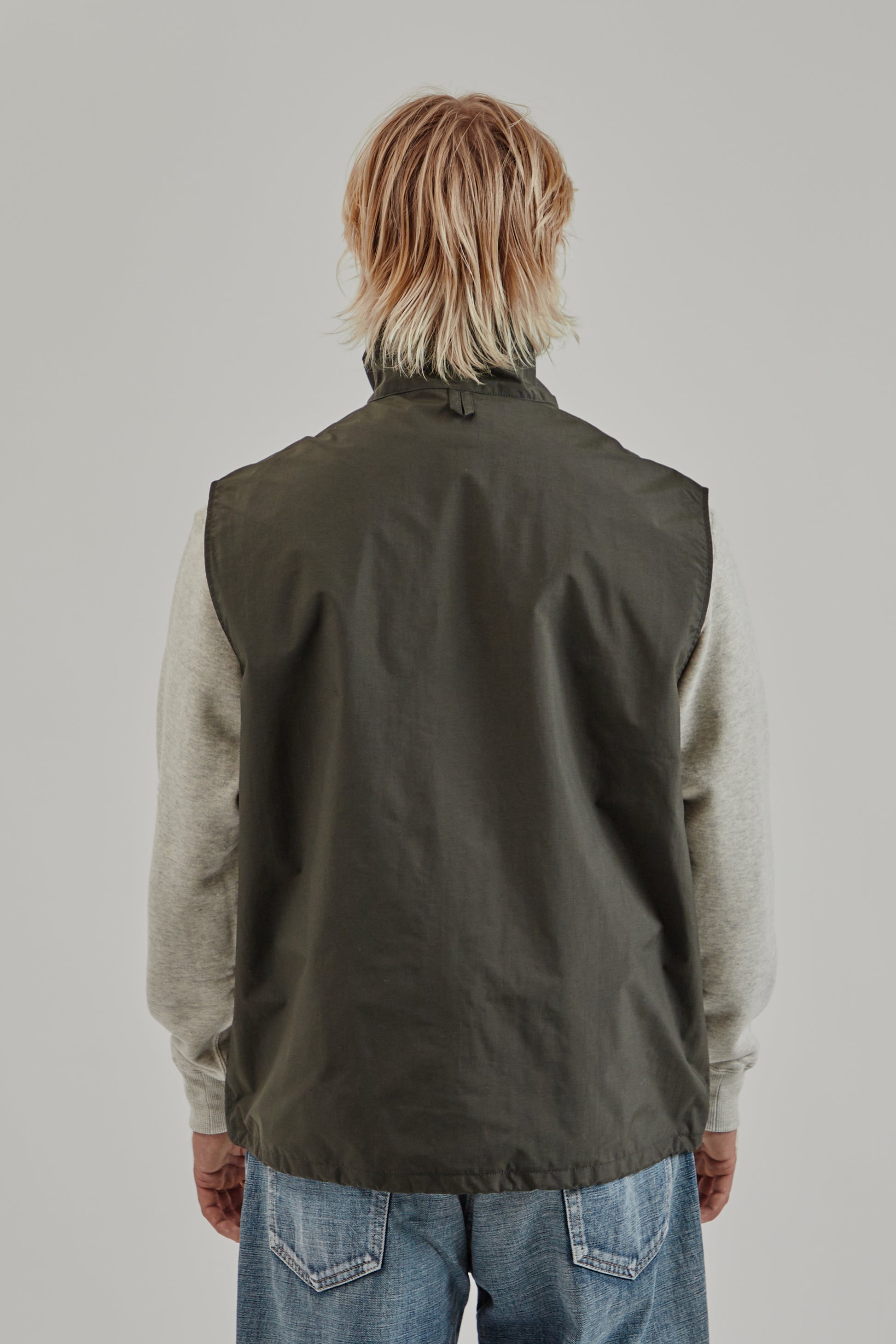 Nanamica FW25 2L PERTEX UNLIMITED Field Vest Dark Olive 5