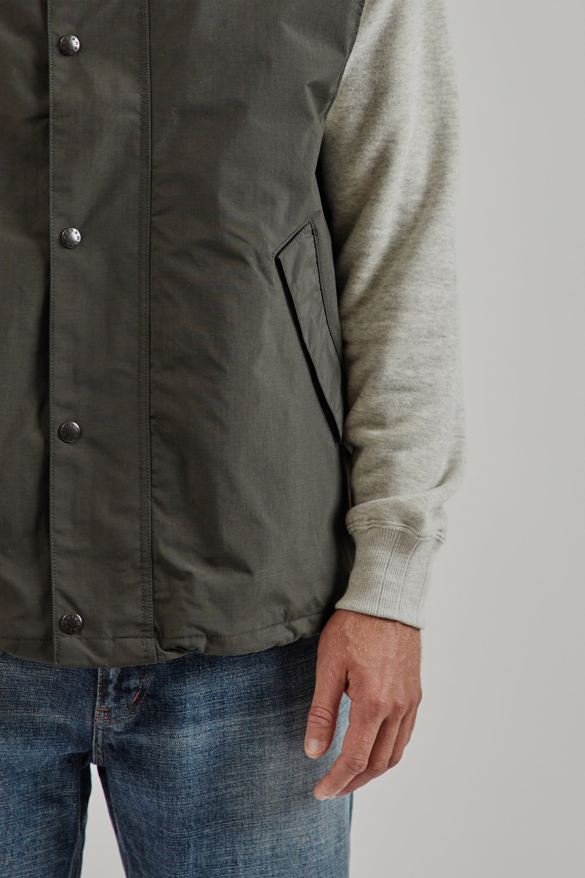 Nanamica FW25 2L PERTEX UNLIMITED Field Vest Dark Olive 8
