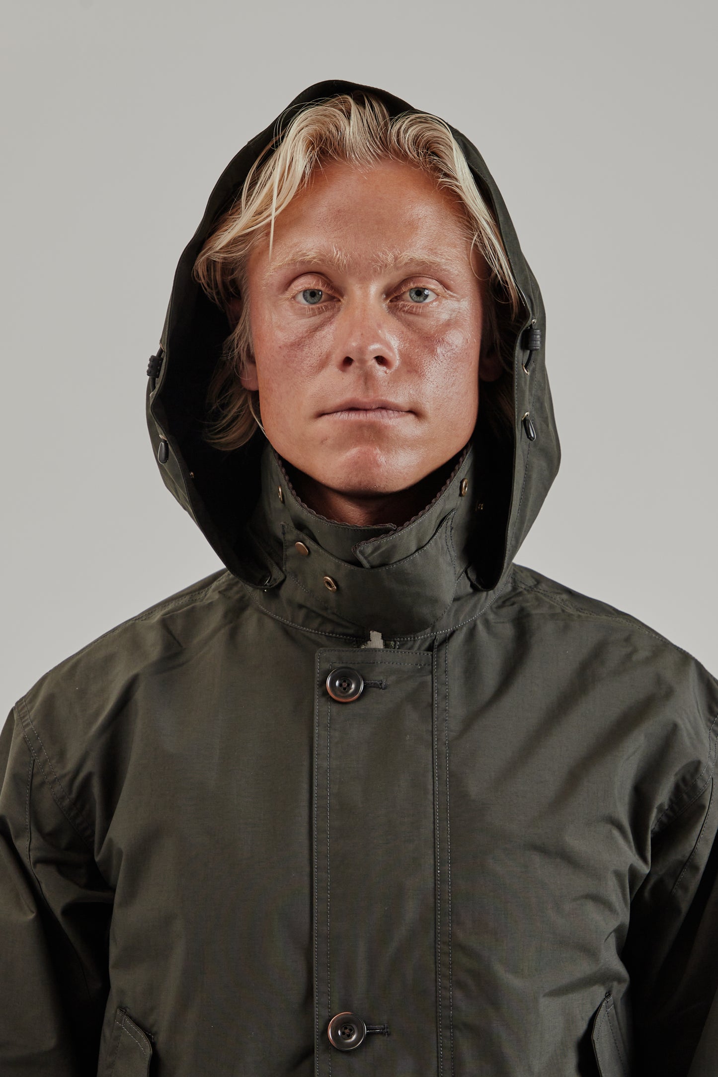 Nanamica FW25 2L Pertex Unlimited Field Jacket Dark Olive 12