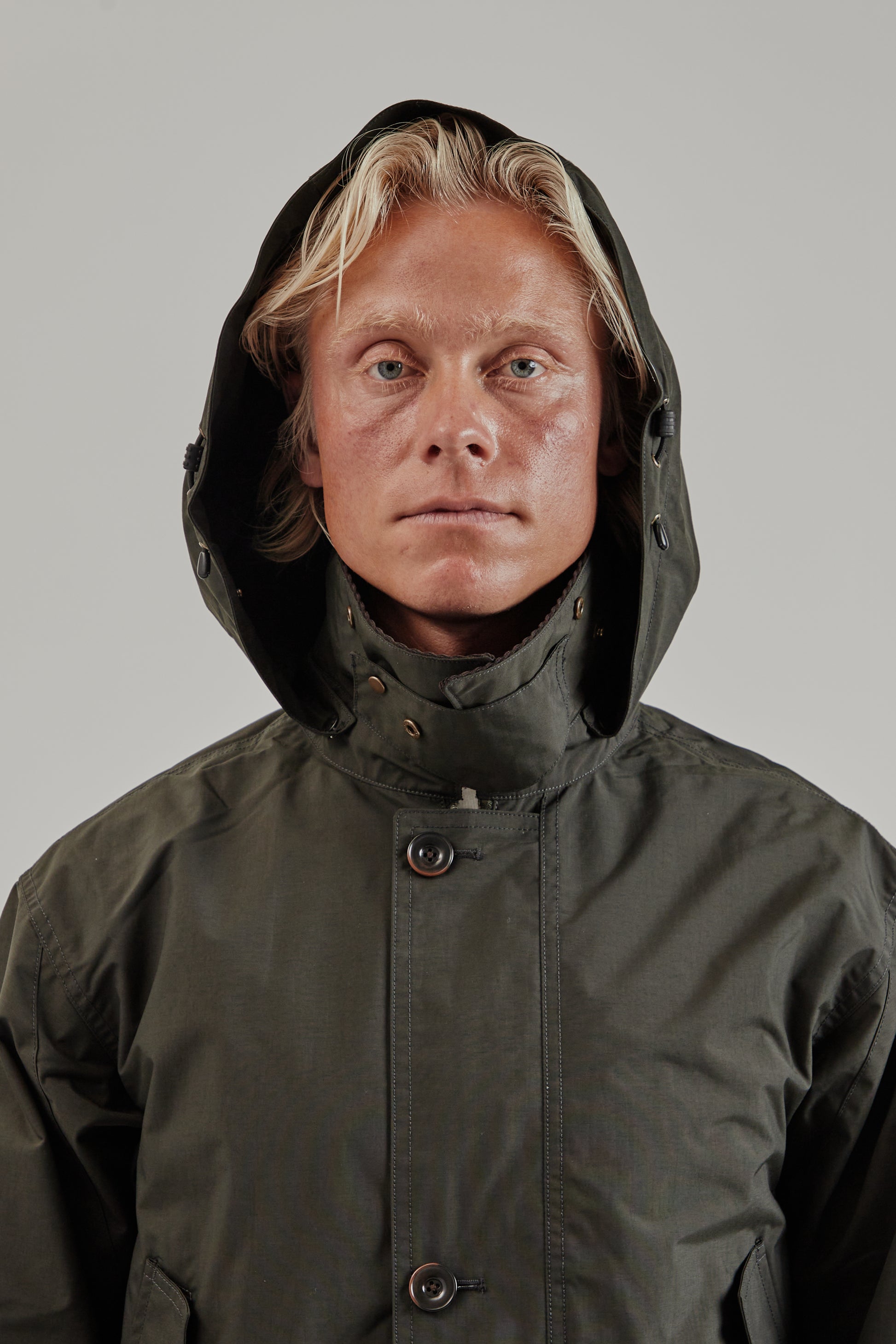 Nanamica FW25 2L Pertex Unlimited Field Jacket Dark Olive 12