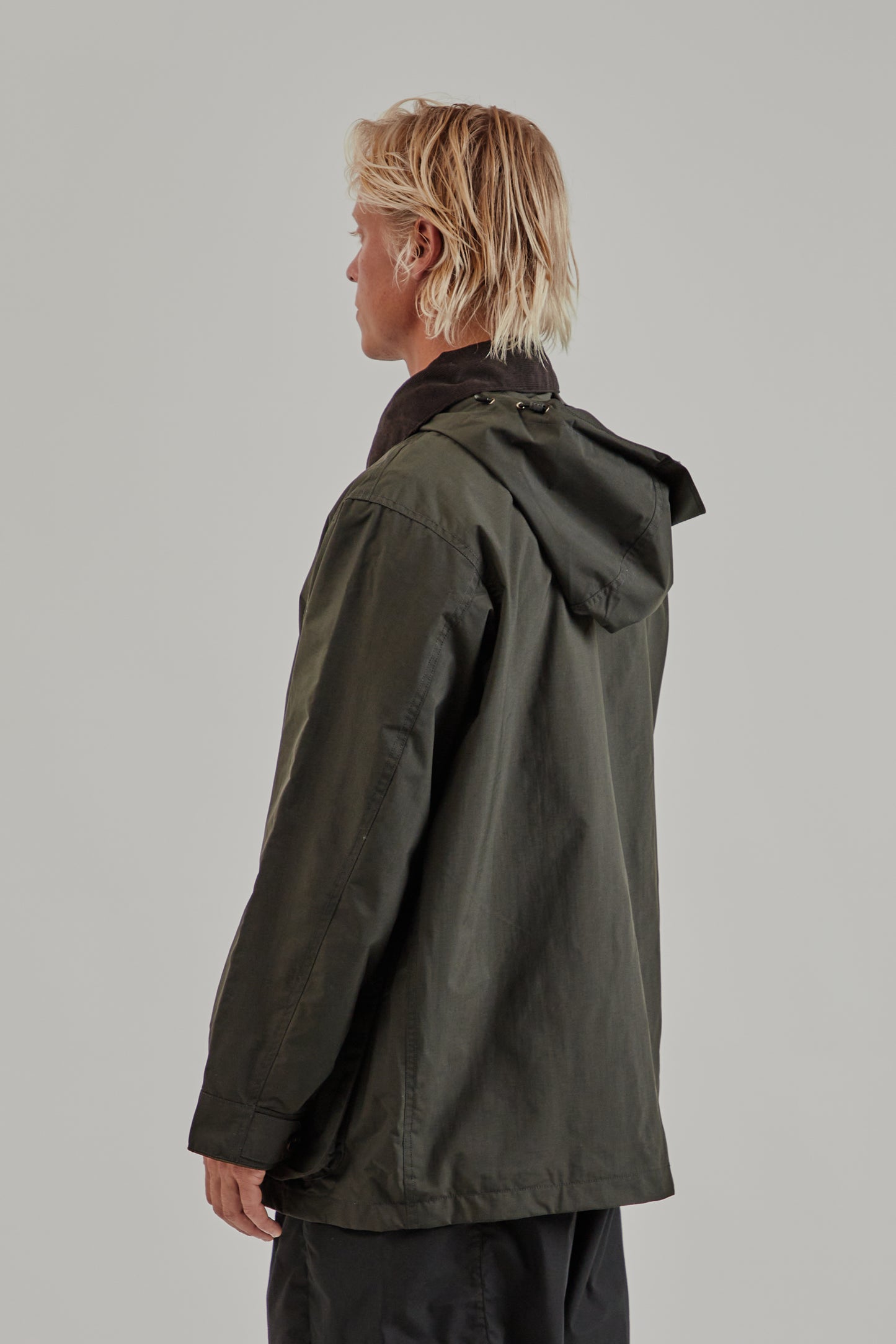 Nanamica FW25 2L Pertex Unlimited Field Jacket Dark Olive 4