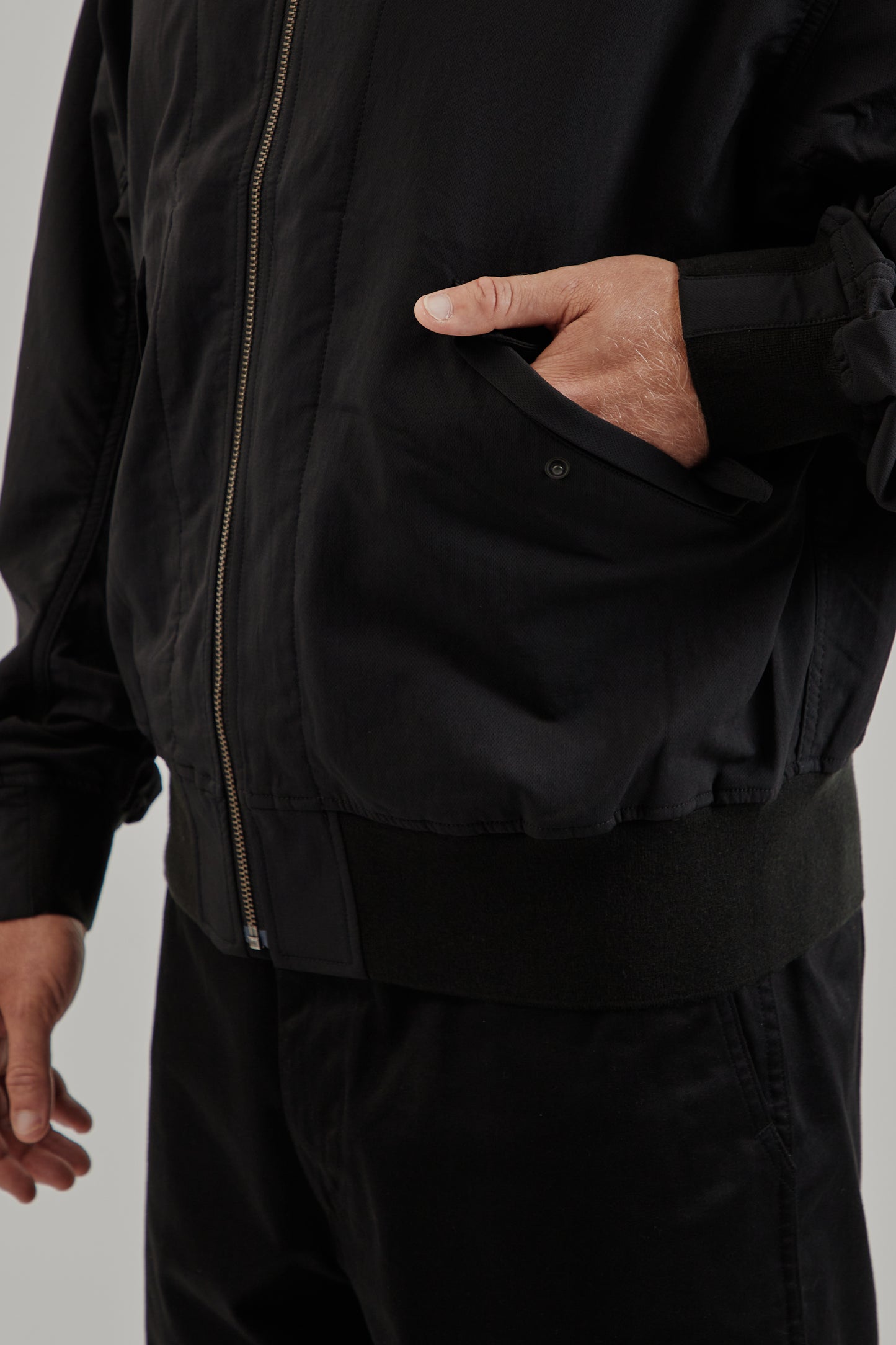 Nanamica FW25 Alphadry Field Jacket Black 9