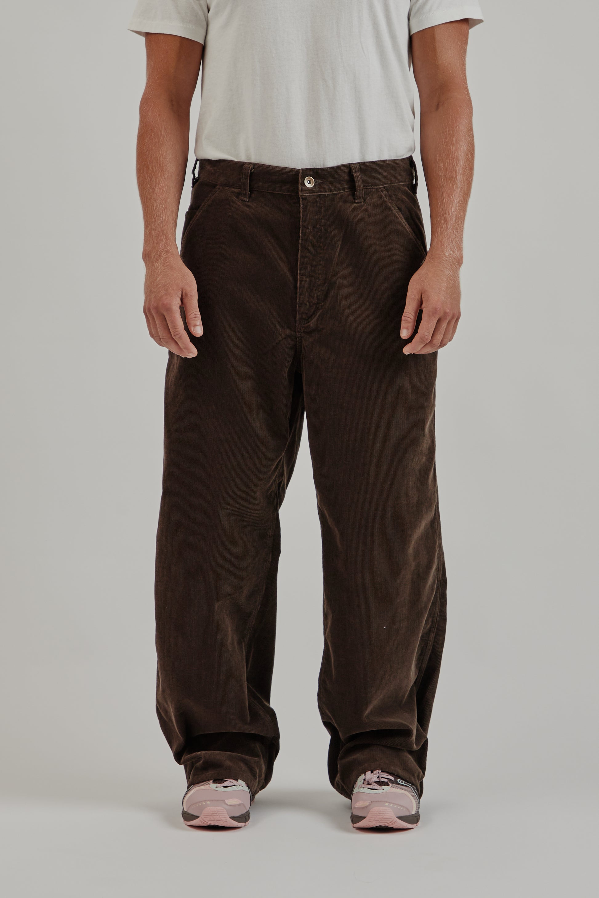Nanamica FW25 Corduroy Dock Pants Brown 2