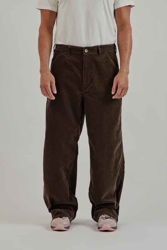 Nanamica FW25 Corduroy Dock Pants Brown 2