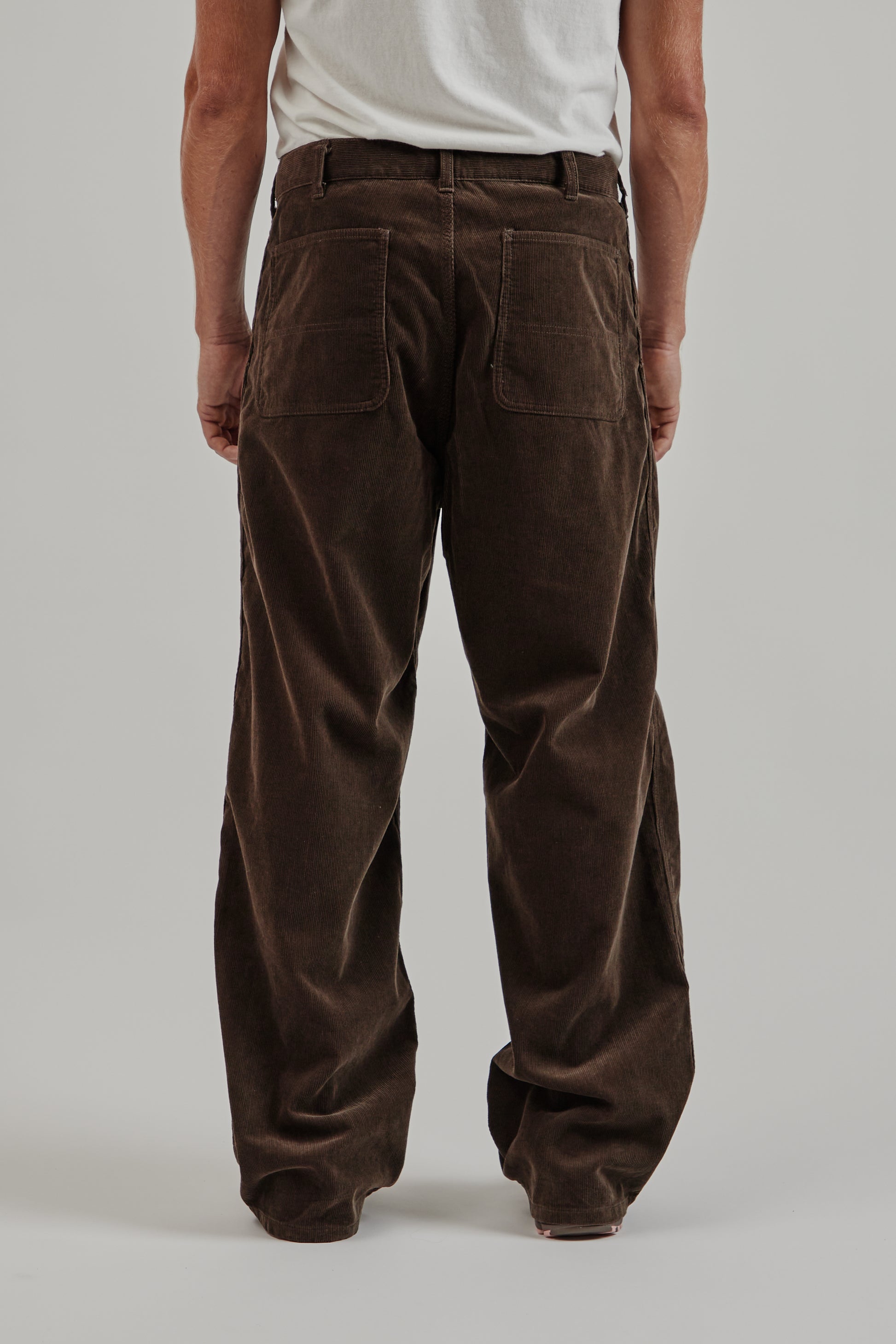 Nanamica FW25 Corduroy Dock Pants Brown 4