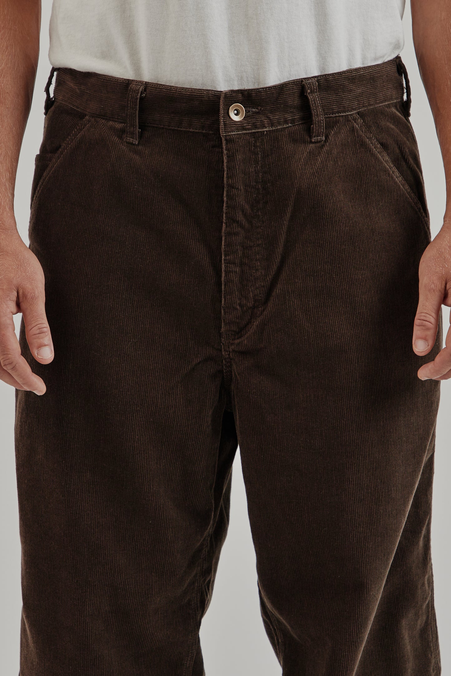 Nanamica FW25 Corduroy Dock Pants Brown 6