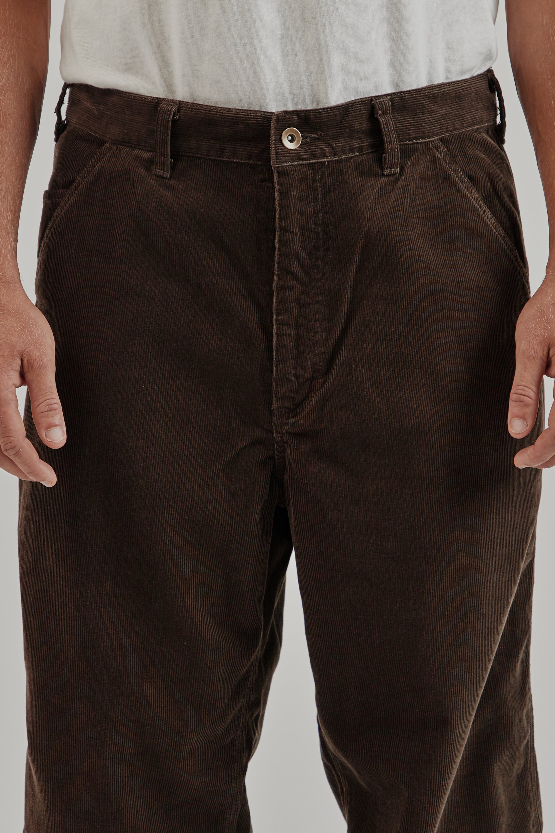 Nanamica FW25 Corduroy Dock Pants Brown 6
