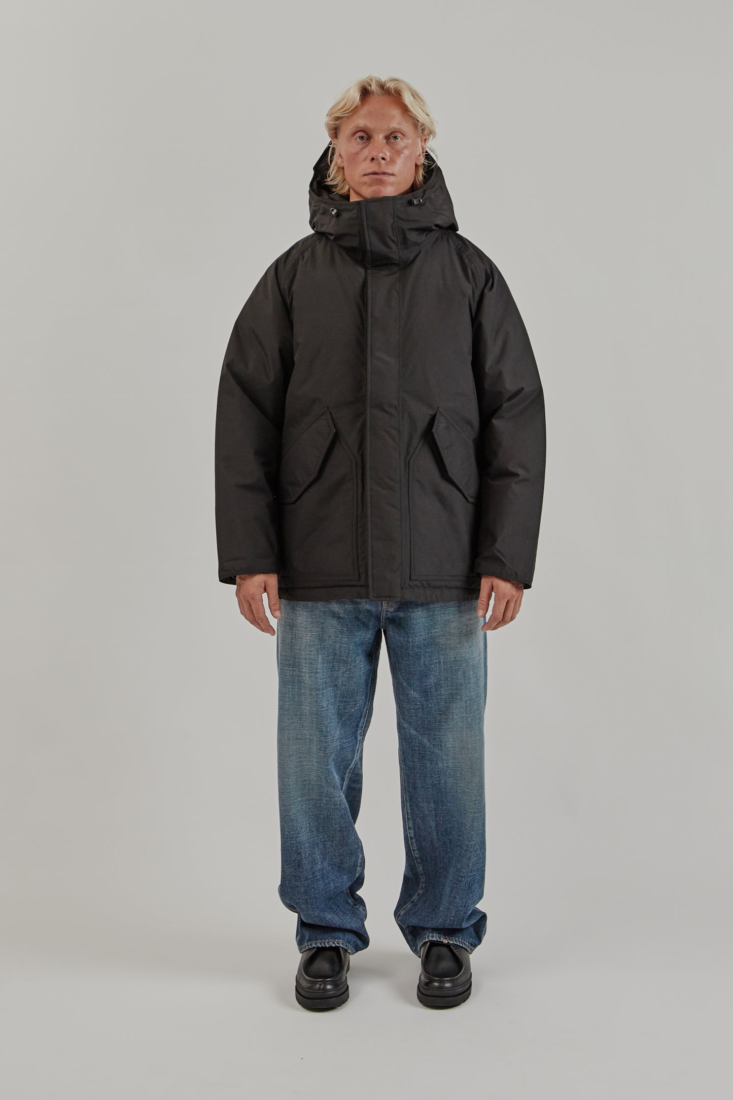 Nanamica FW25 Gore-Tex Down Coat Black 1