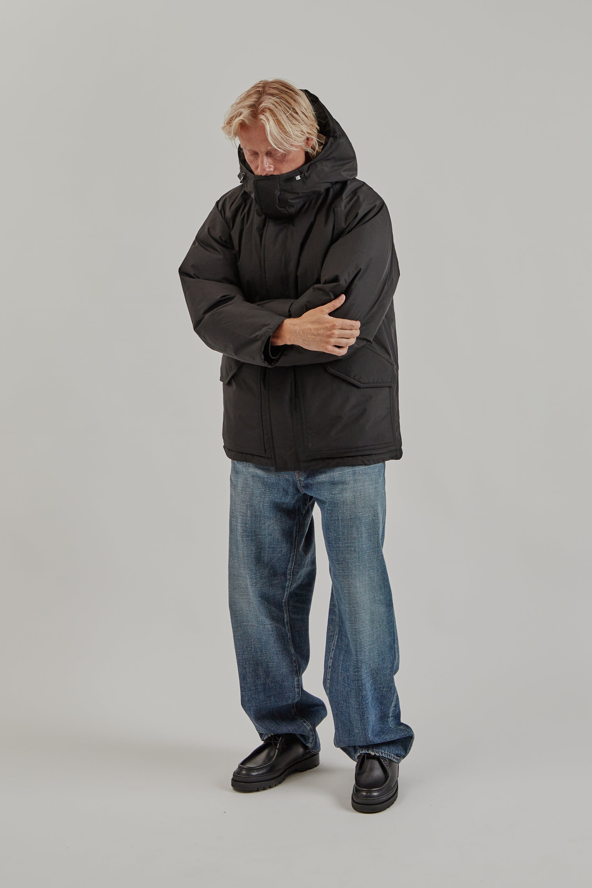 Nanamica FW25 Gore-Tex Down Coat Black 15