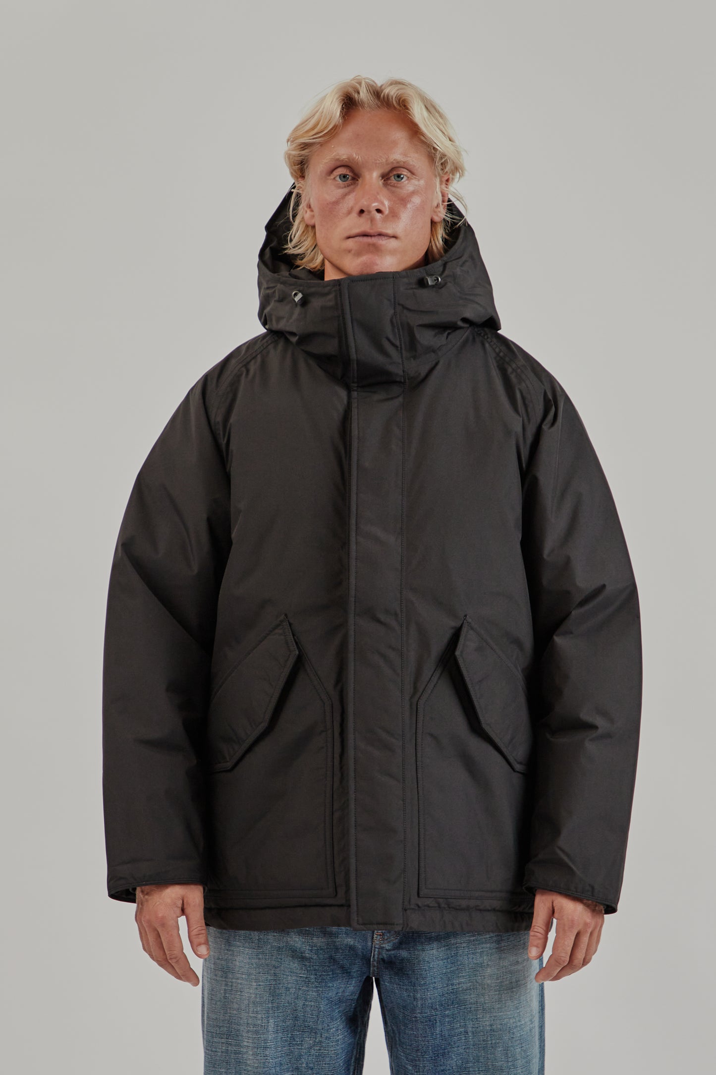 Nanamica FW25 Gore-Tex Down Coat Black 2