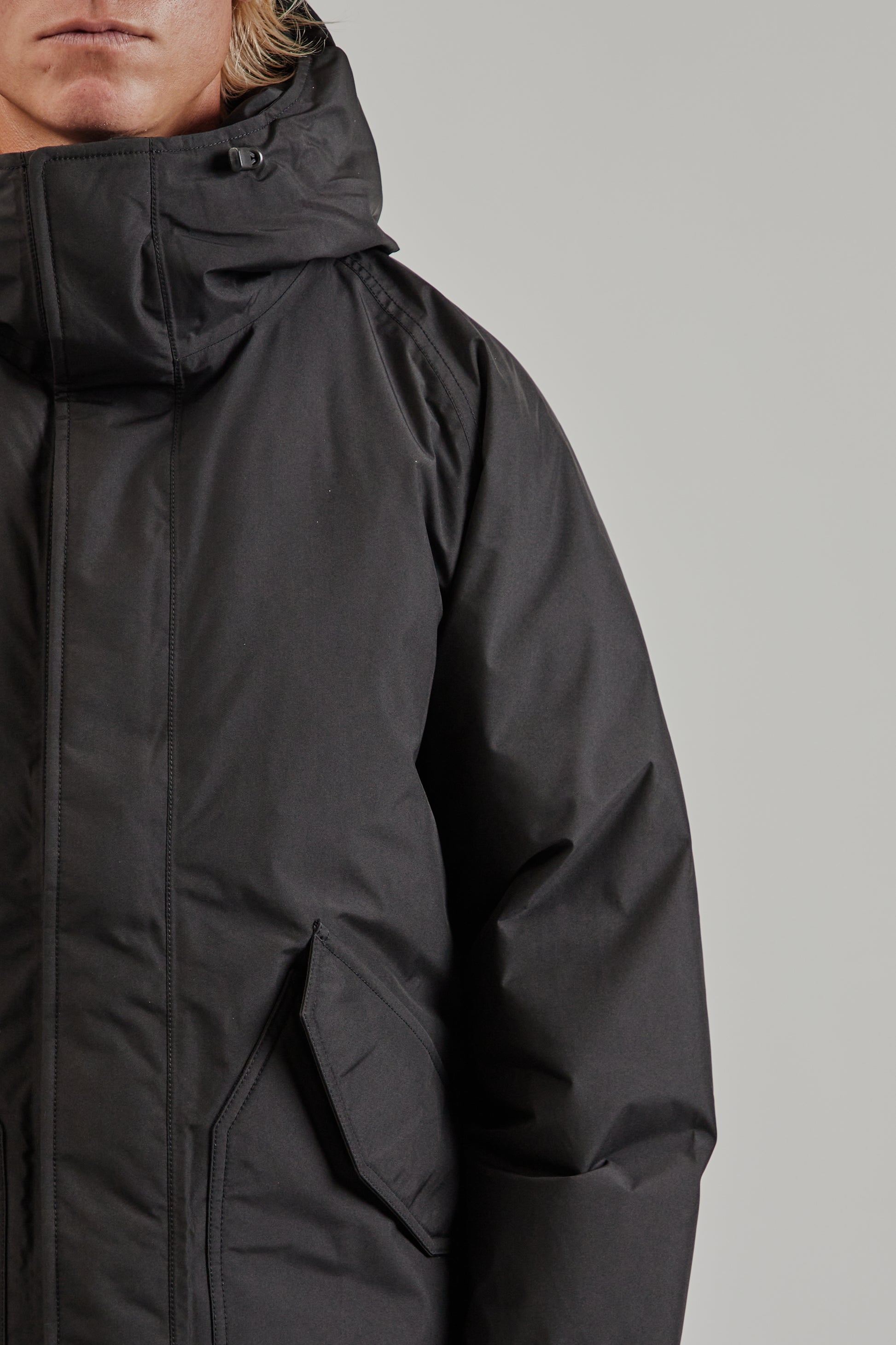 Nanamica FW25 Gore-Tex Down Coat Black 7