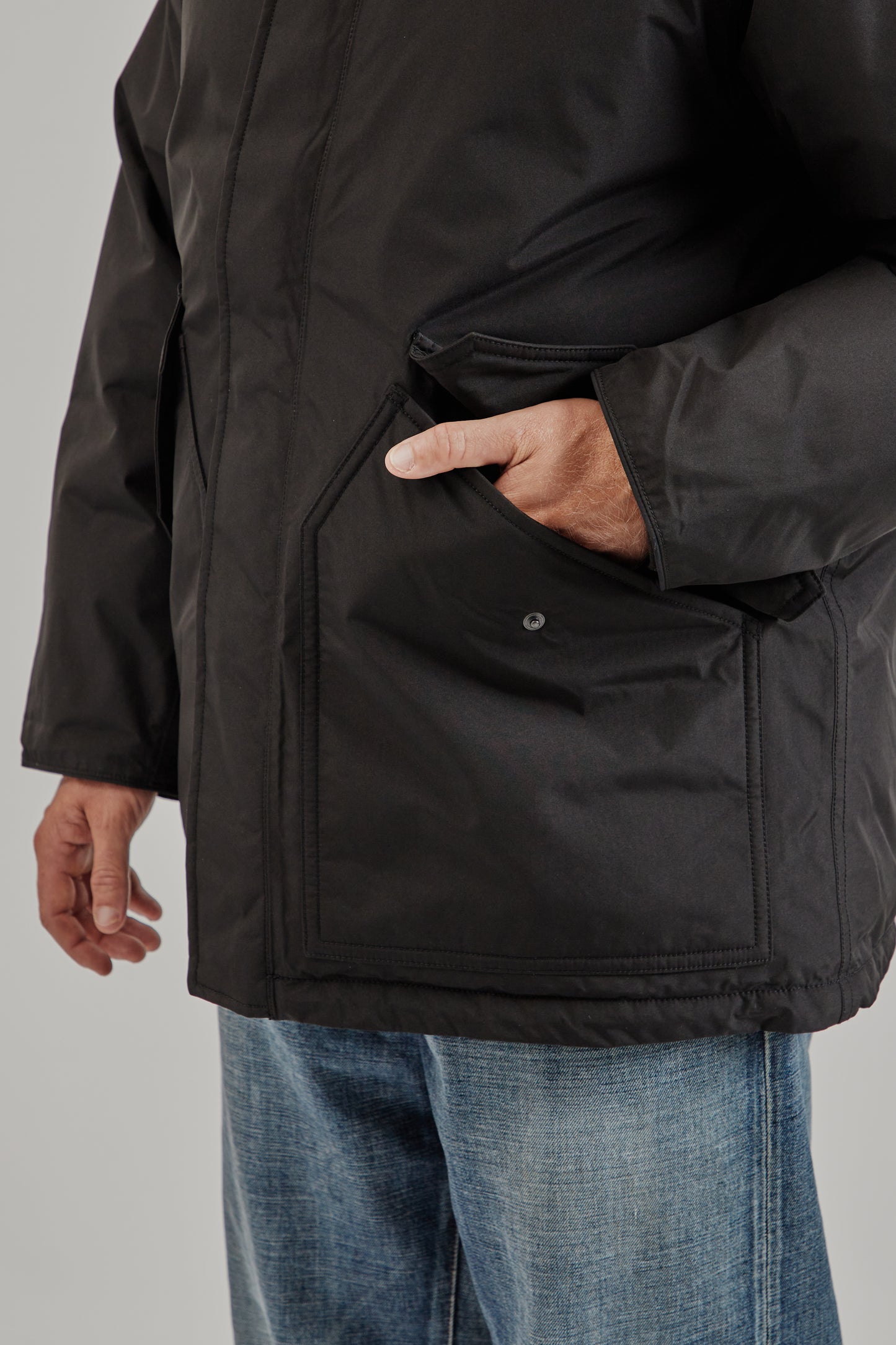 Nanamica FW25 Gore-Tex Down Coat Black 9