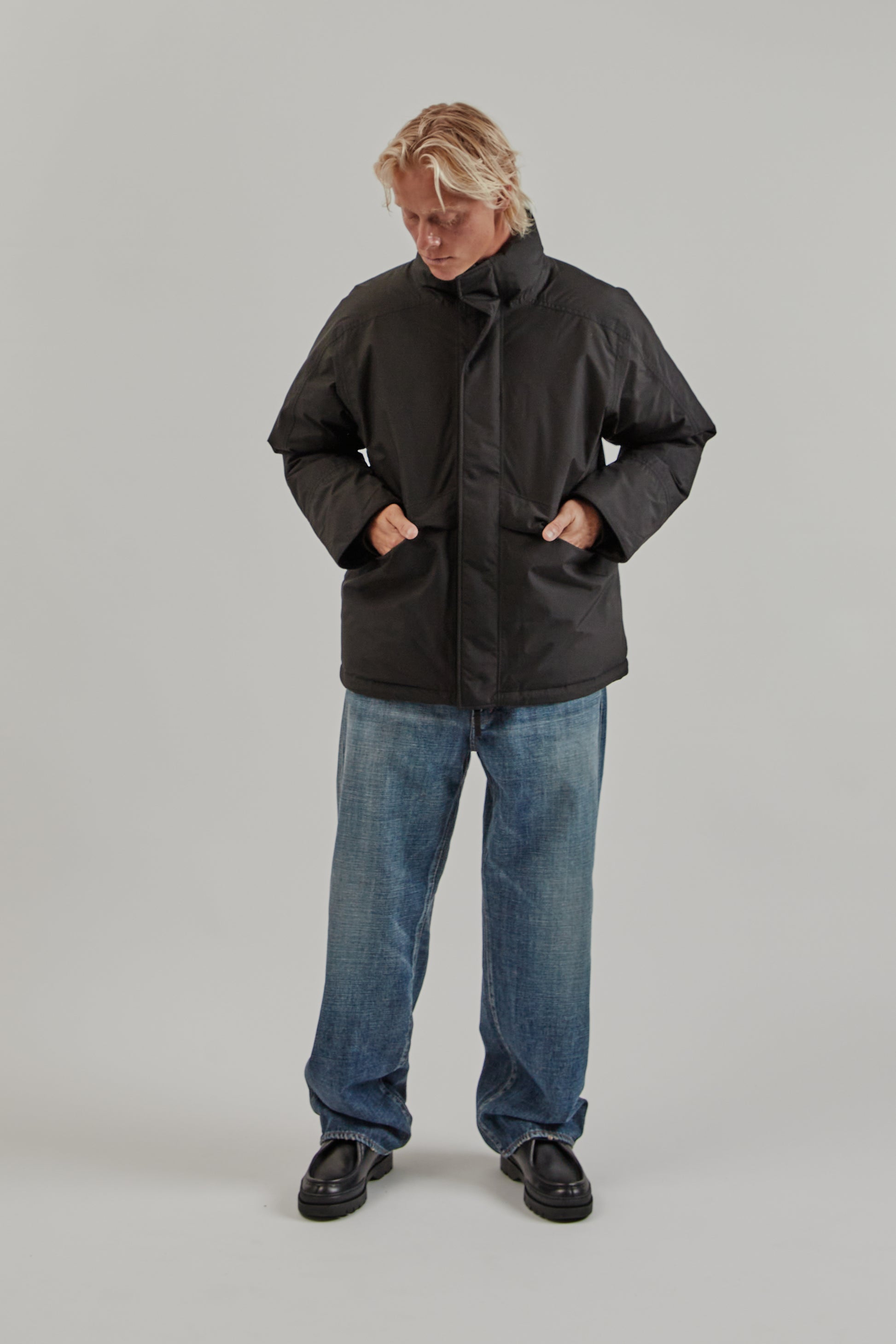 Nanamica FW25 Gore-Tex Short Down Jacket Black 1