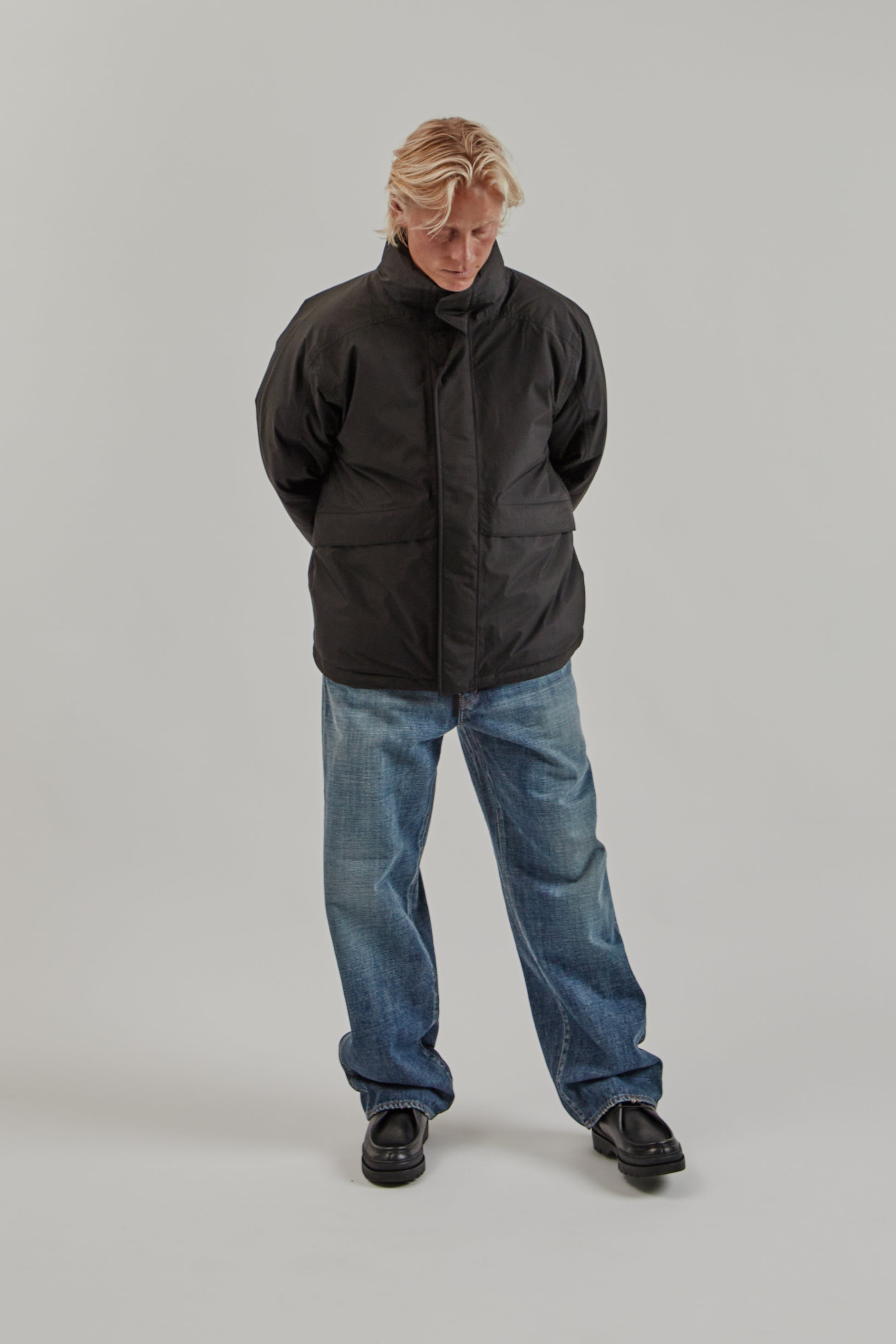 Nanamica FW25 Gore-Tex Short Down Jacket Black 16
