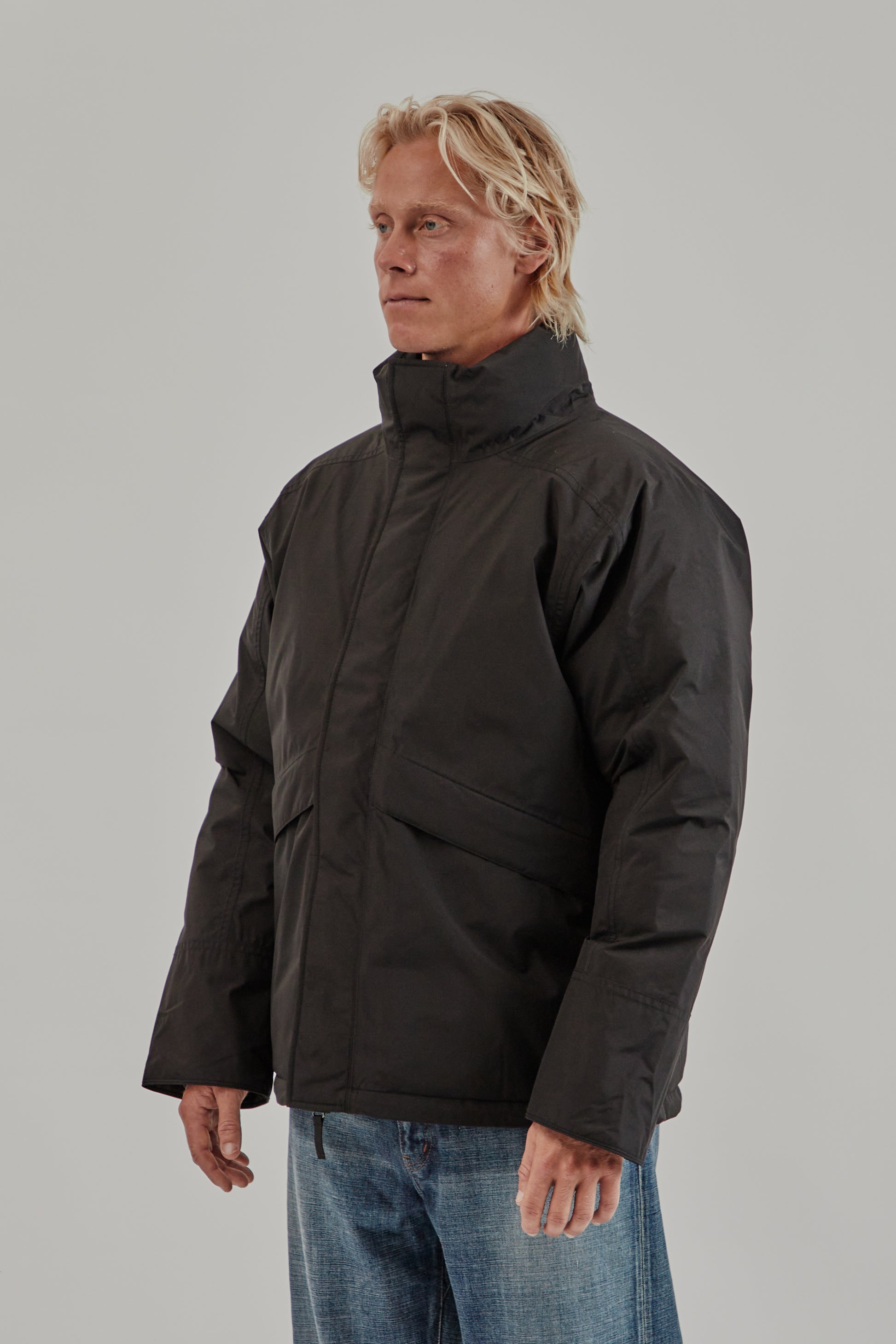 Nanamica FW25 Gore-Tex Short Down Jacket Black 4