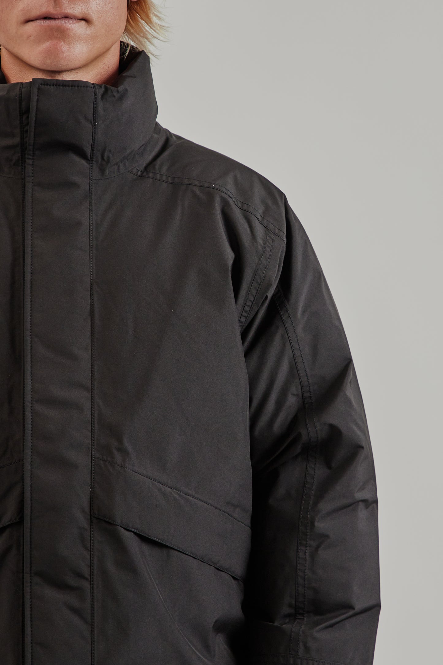 Nanamica FW25 Gore-Tex Short Down Jacket Black 8