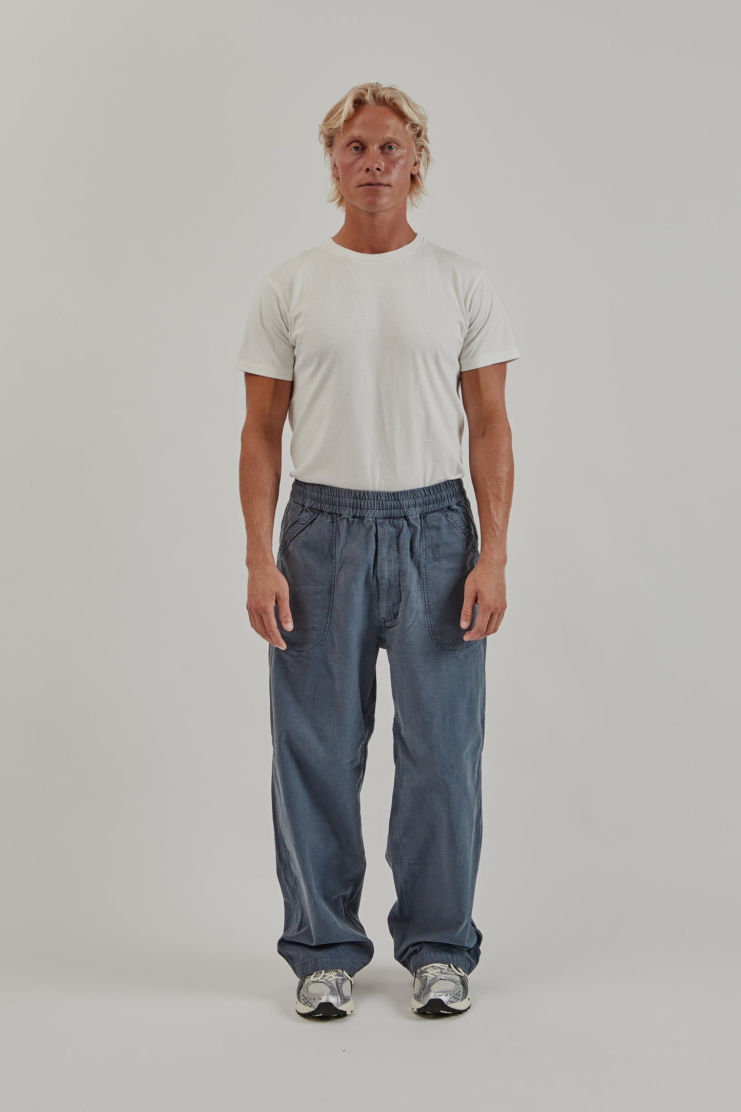 Nanamica FW25 Indigo Deck Pants Light Indigo 1