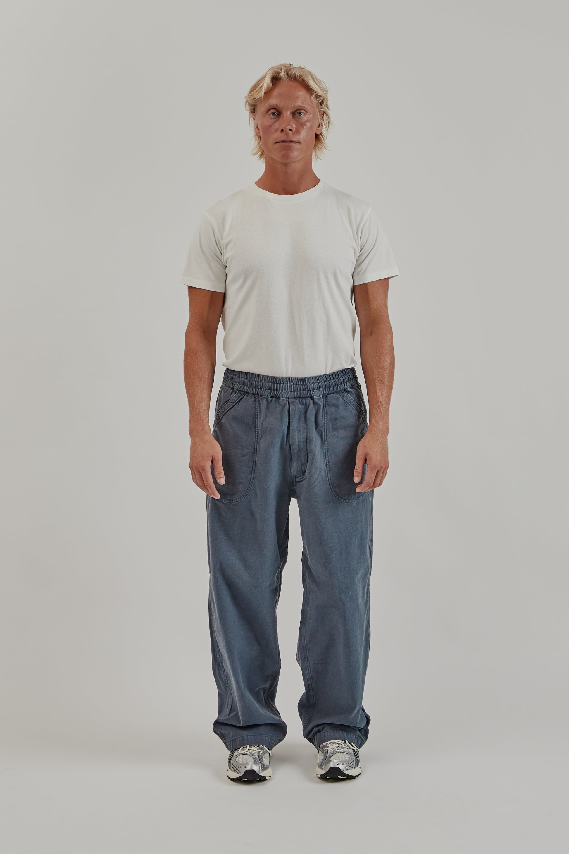 Nanamica FW25 Indigo Deck Pants Light Indigo 1