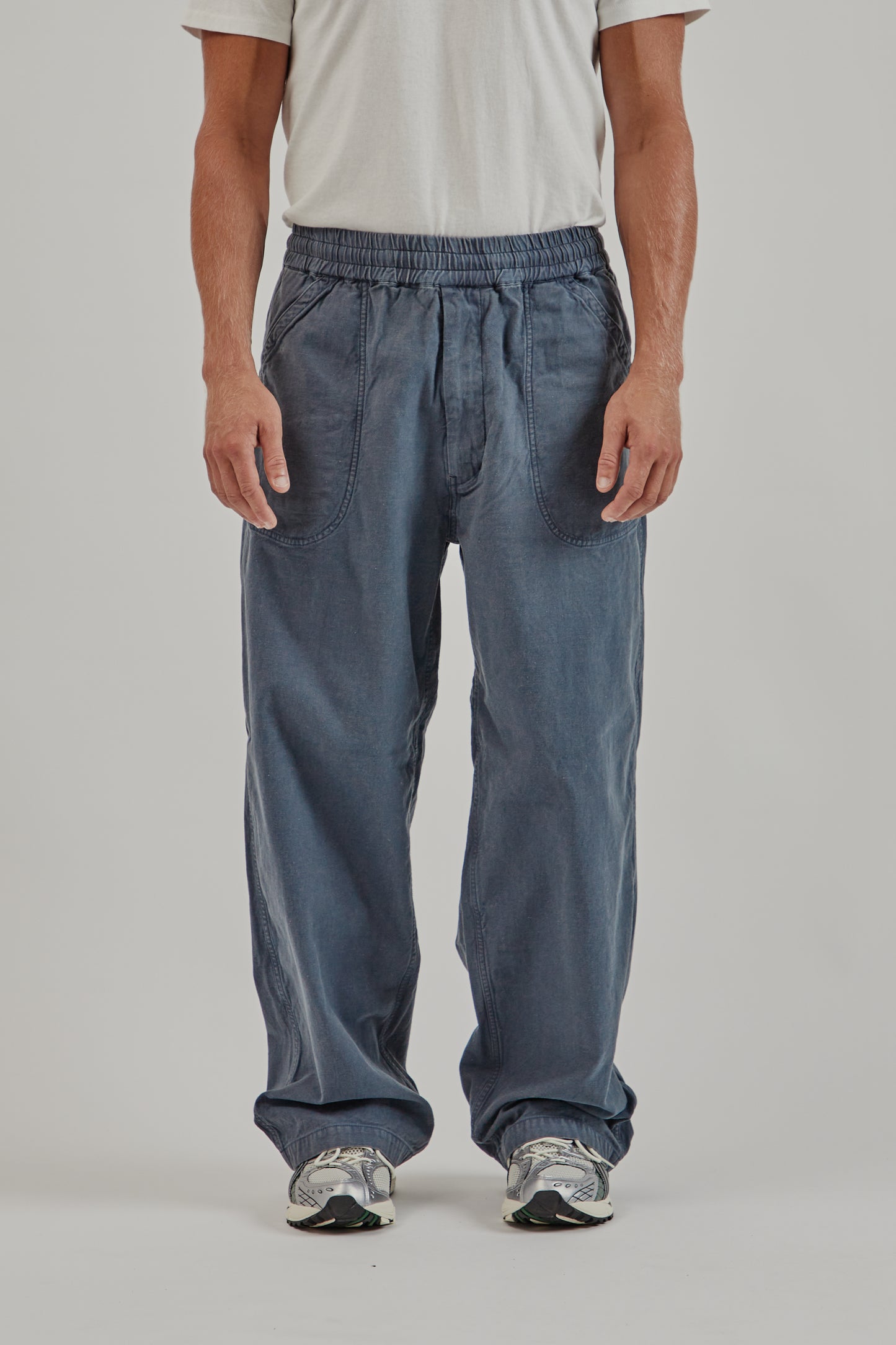 Nanamica FW25 Indigo Deck Pants Light Indigo 2